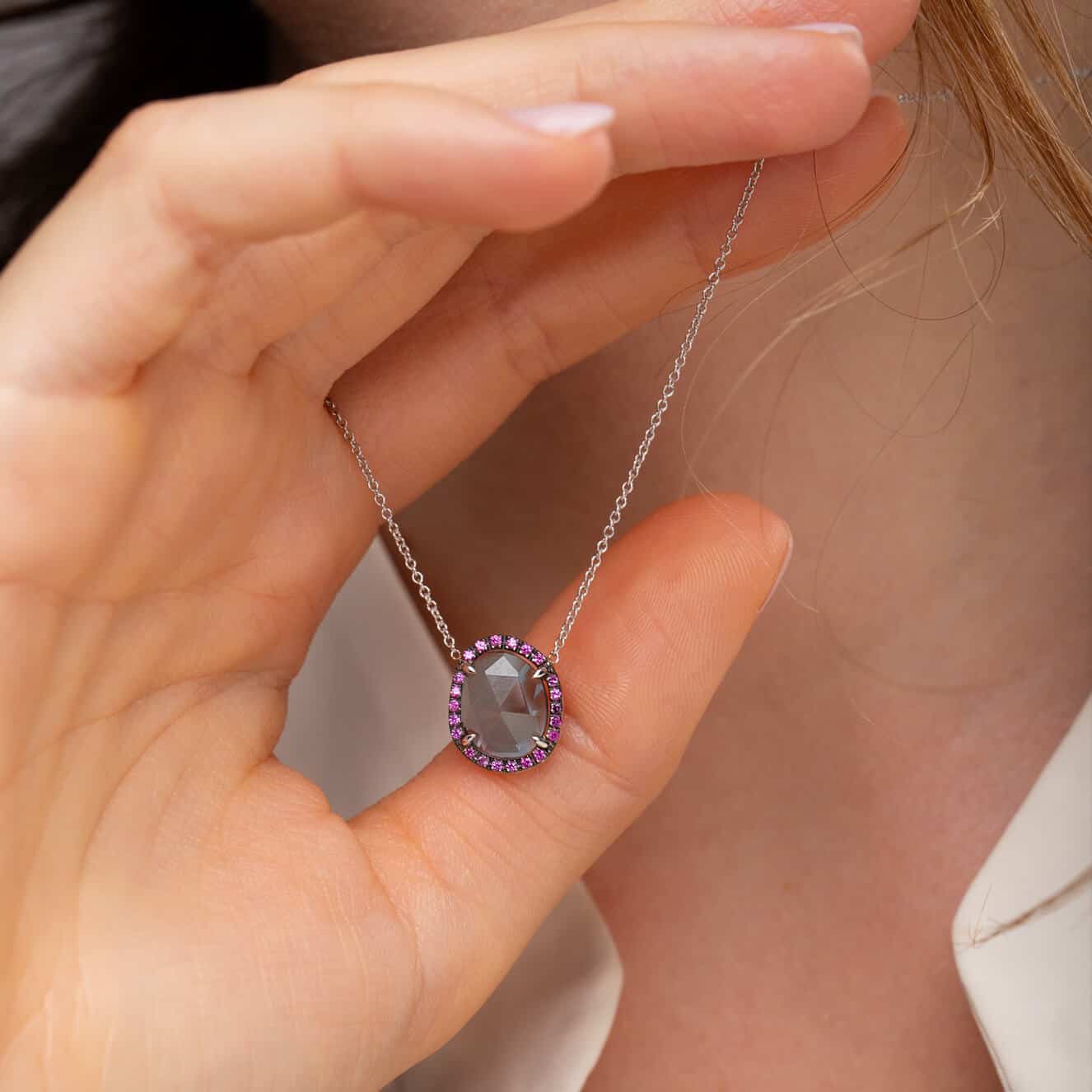London blue topaz necklace with sapphires — Melina Fachidis (3)