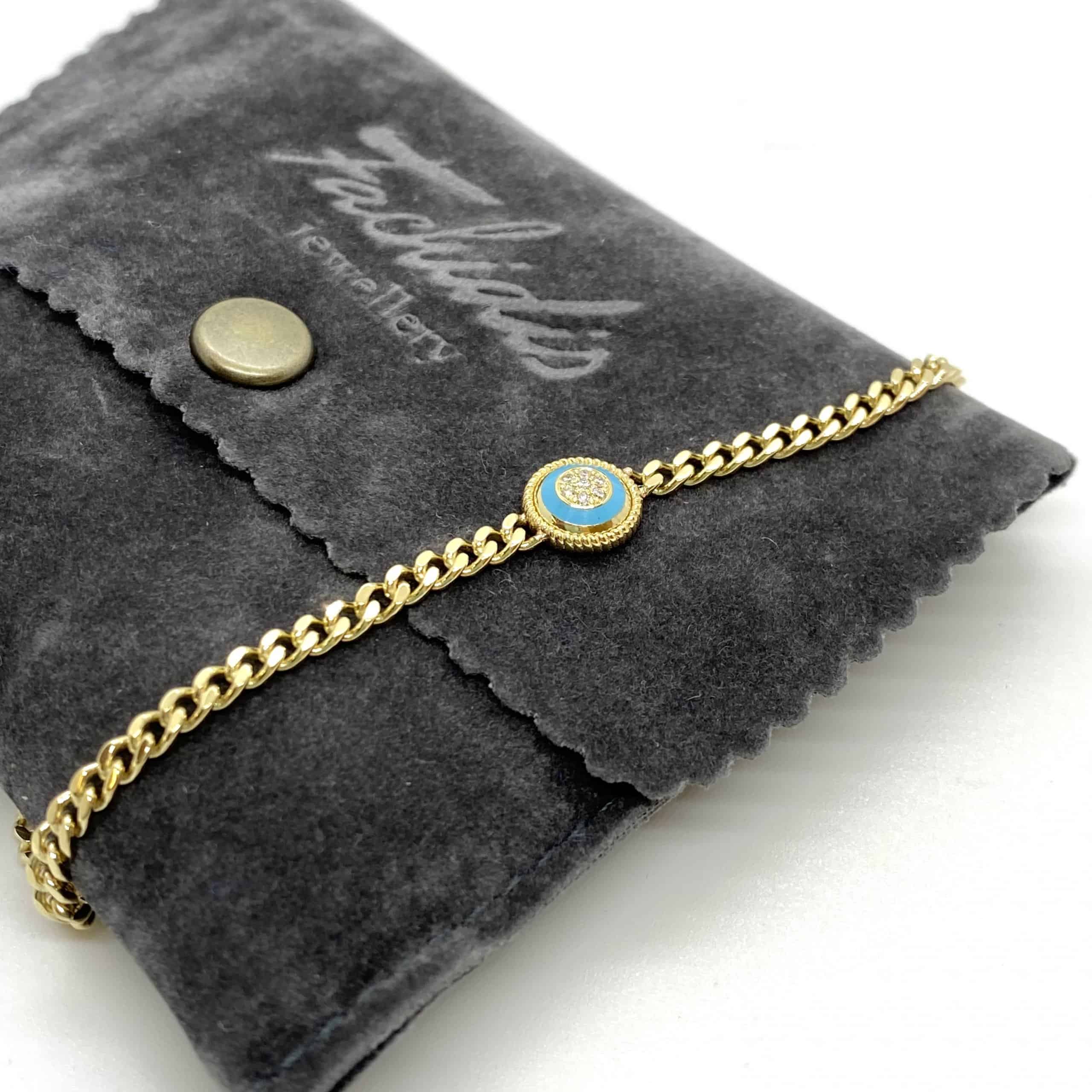 Retro chain eye bracelet — Melina Fachidis (6)