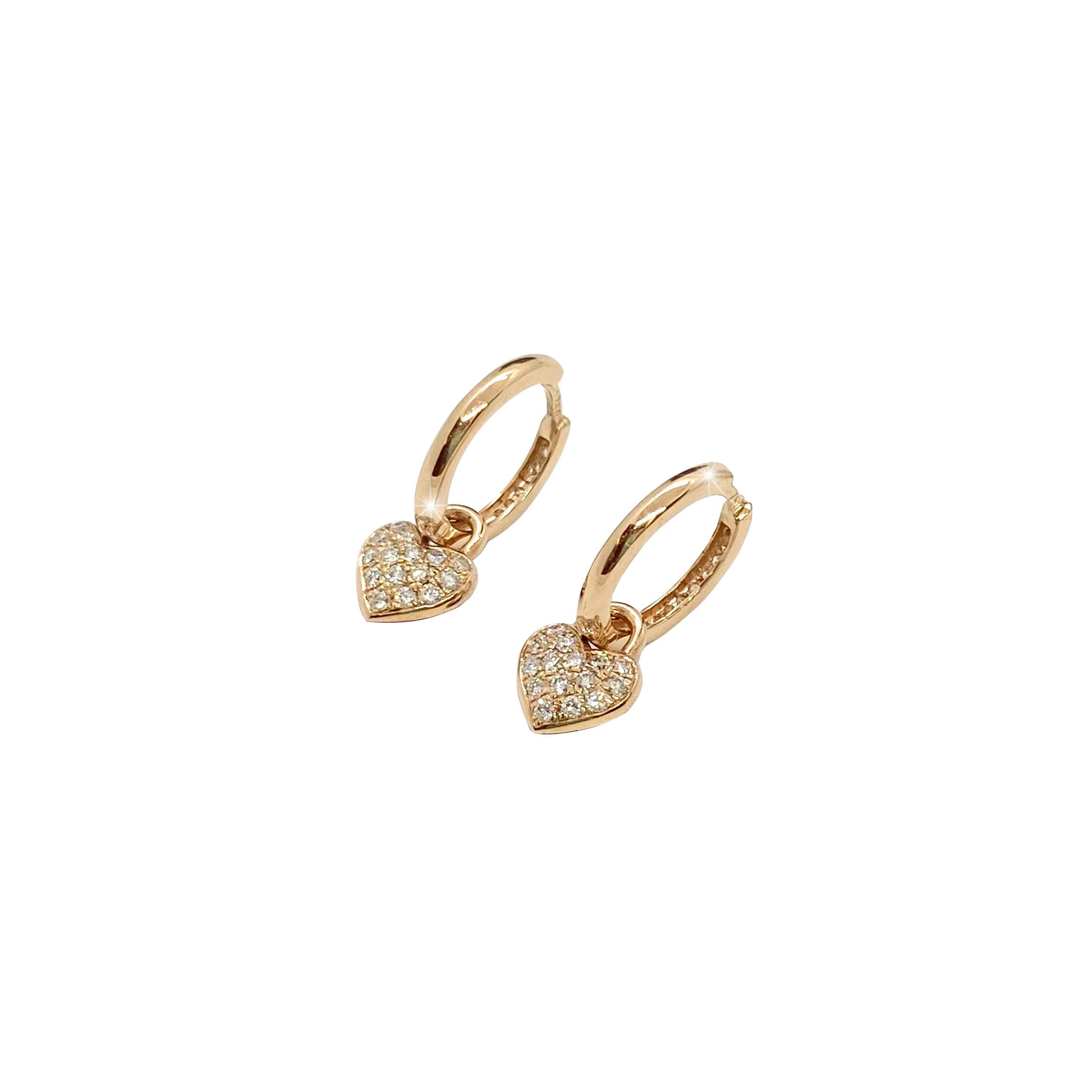 Heart enamel/diamond charms on diamond hoops — Melina Fachidis (3)