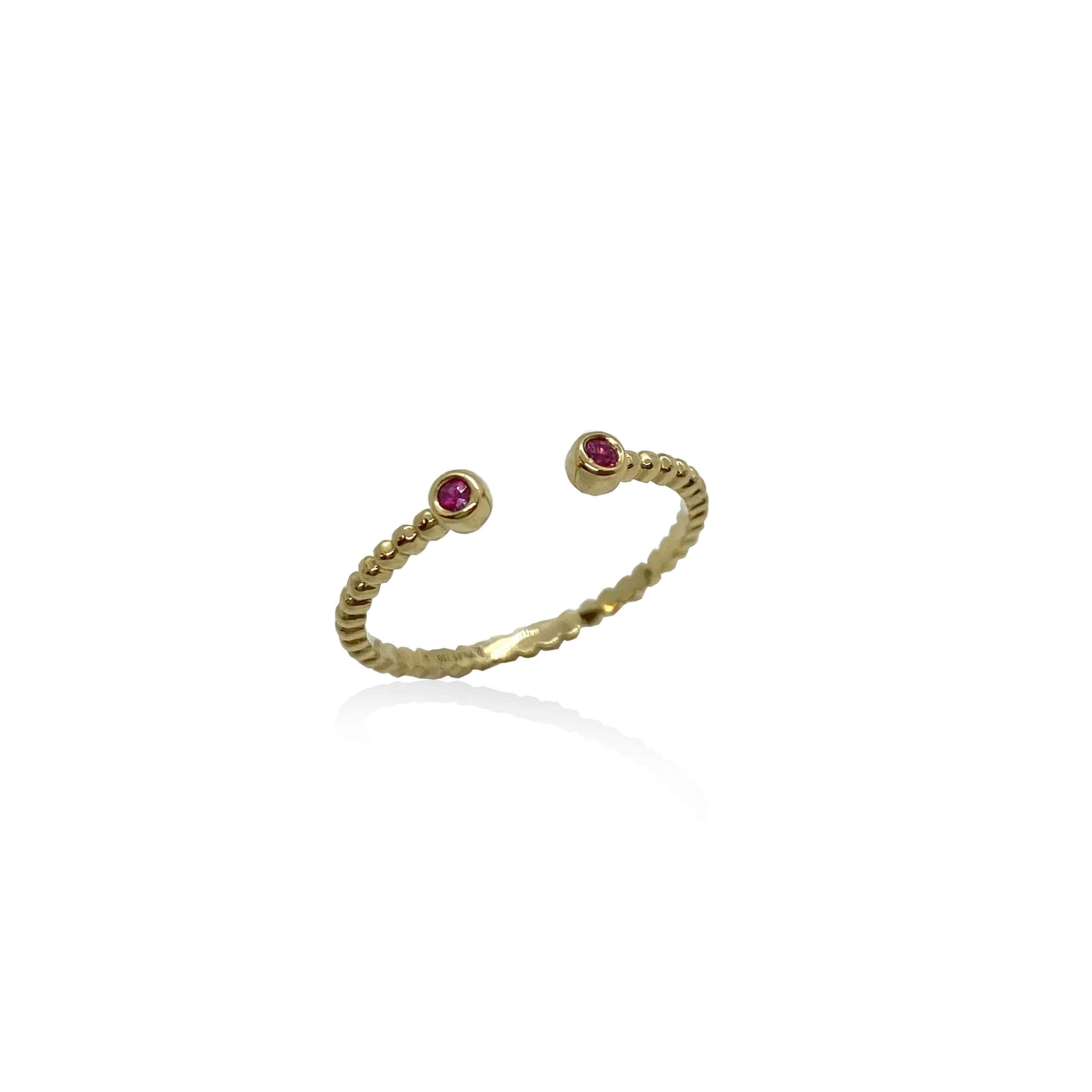 Open design ruby ring — Melina Fachidis (3)