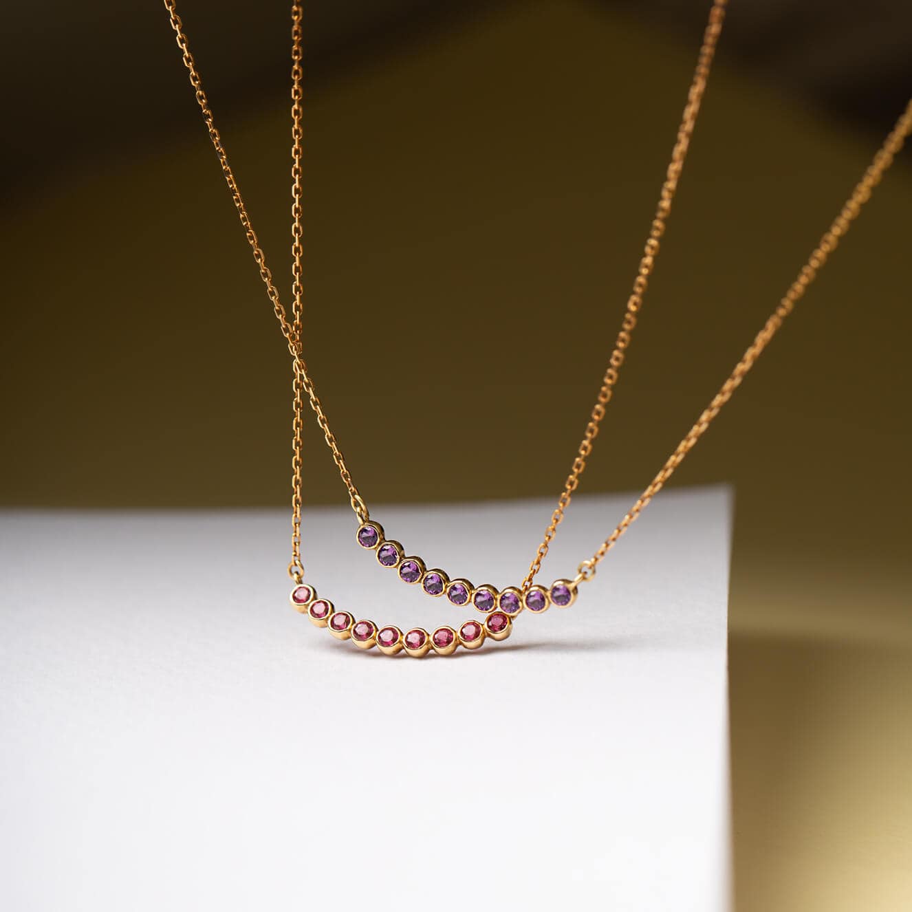 Purple topaz line pendant — Melina Fachidis (4)