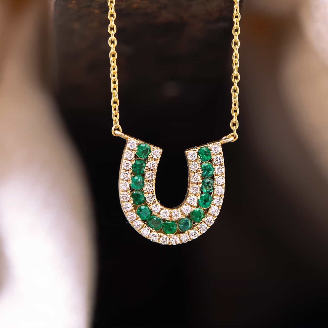 Horseshoe necklace — Melina Fachidis (2)