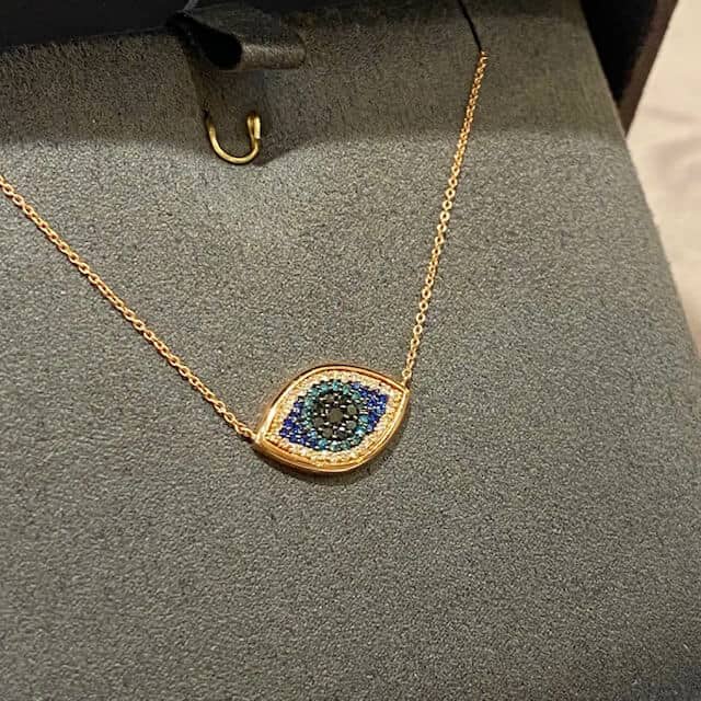Grand eye blue and black diamonds — Melina Fachidis (4)