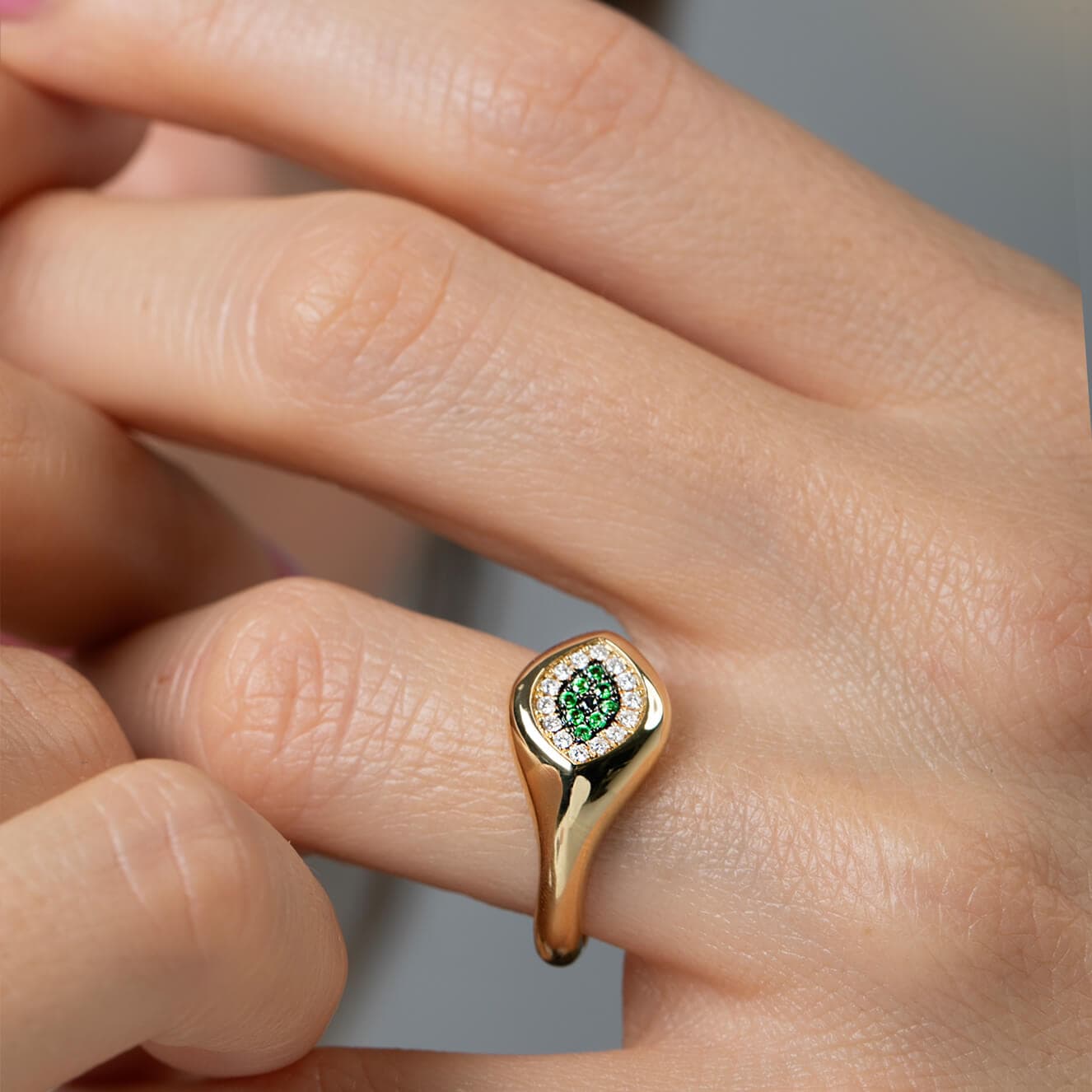 Eye chevalier ring — Melina Fachidis (2)
