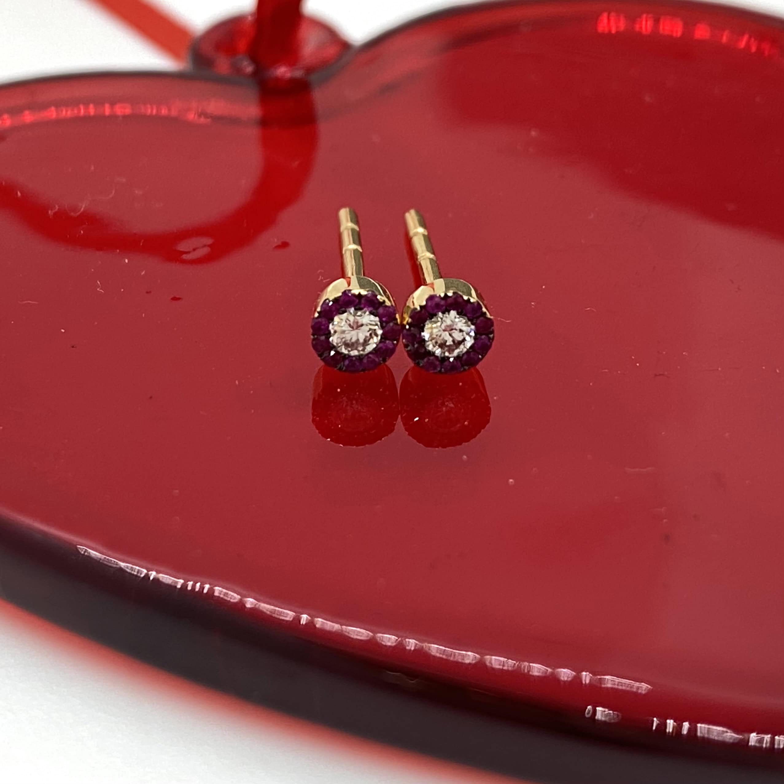 Diamond-ruby round stud earrings — Melina Fachidis (4)