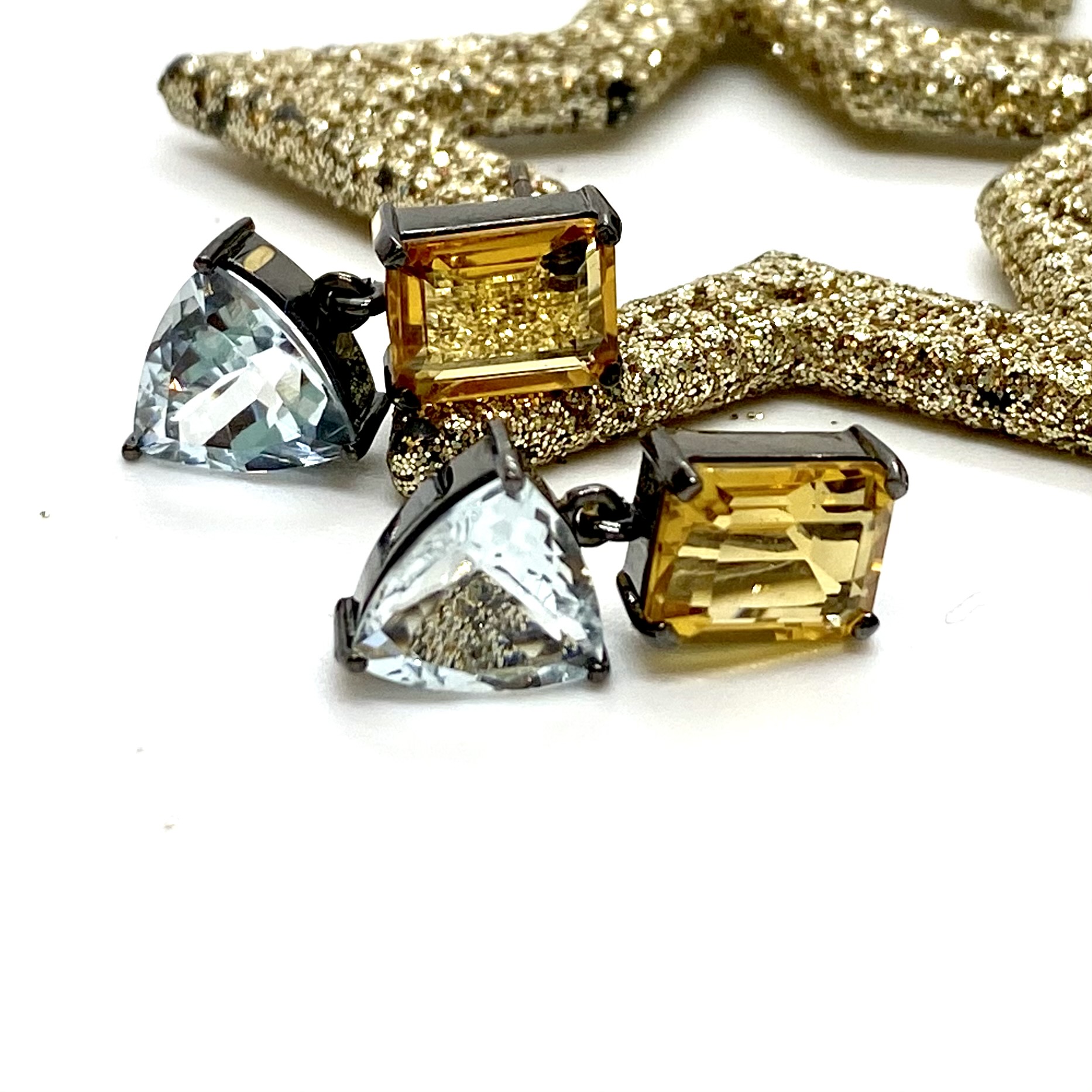 Aqua-citrine earrings — Melina Fachidis (3)