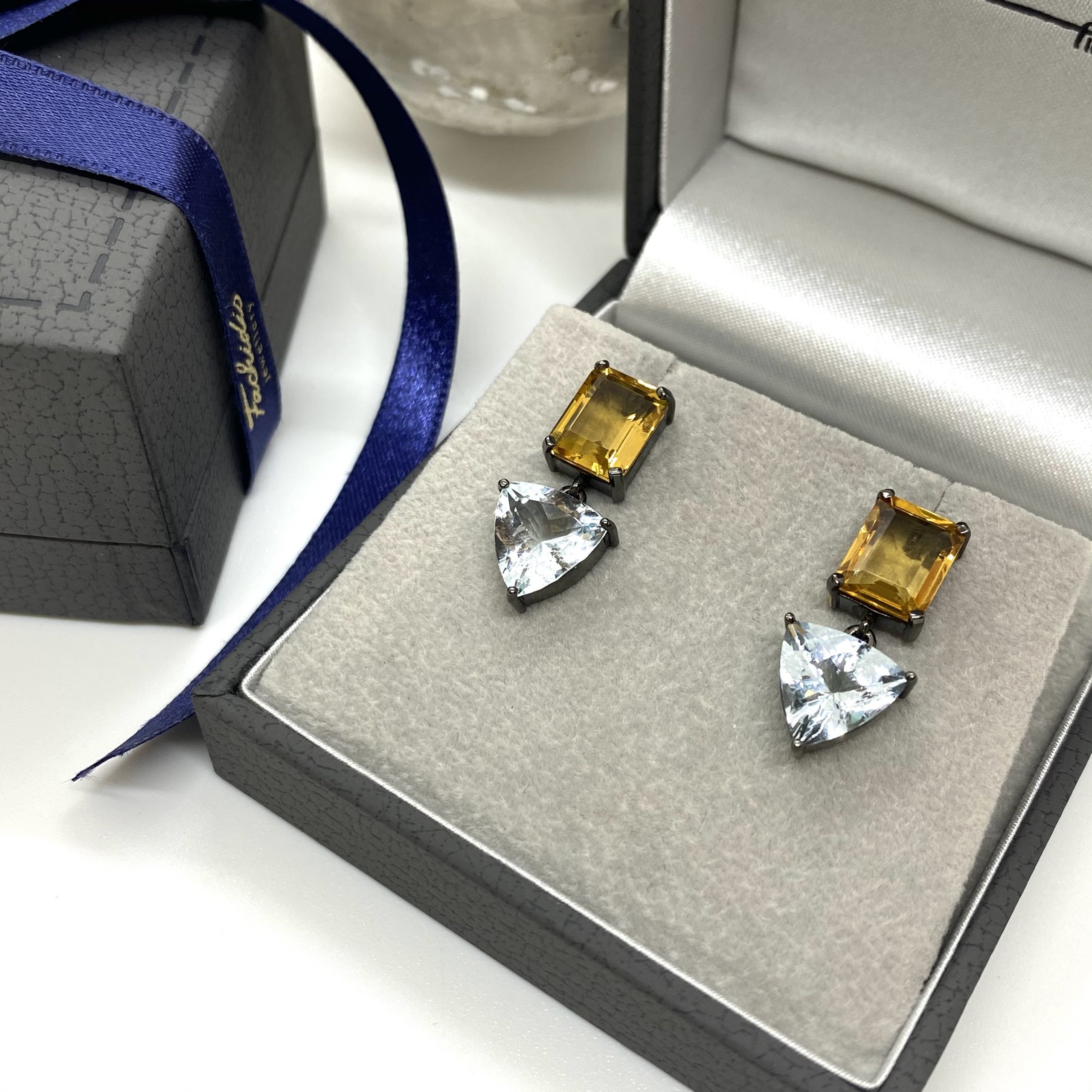 Aqua-citrine earrings — Melina Fachidis (4)
