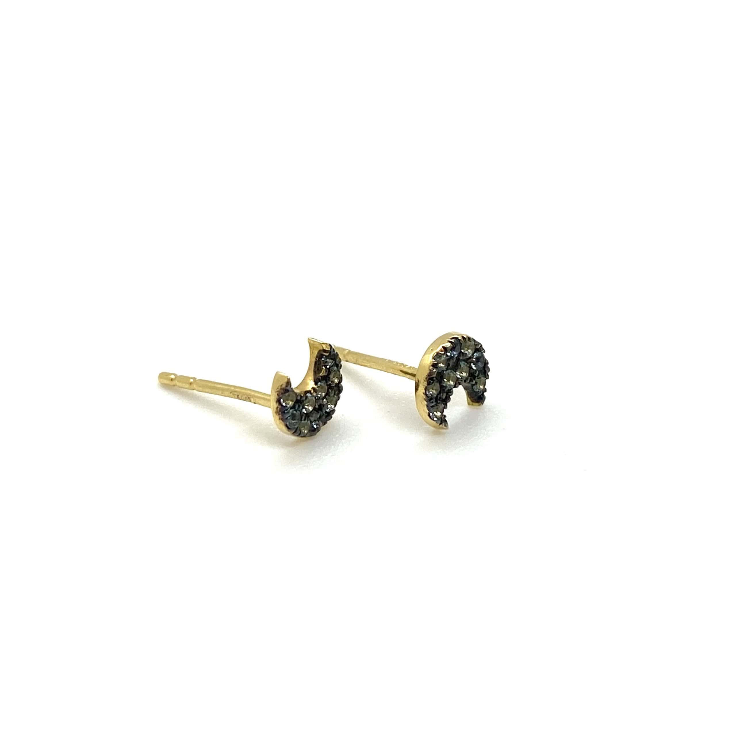 Light blue topaz moon studs — Melina Fachidis (2)