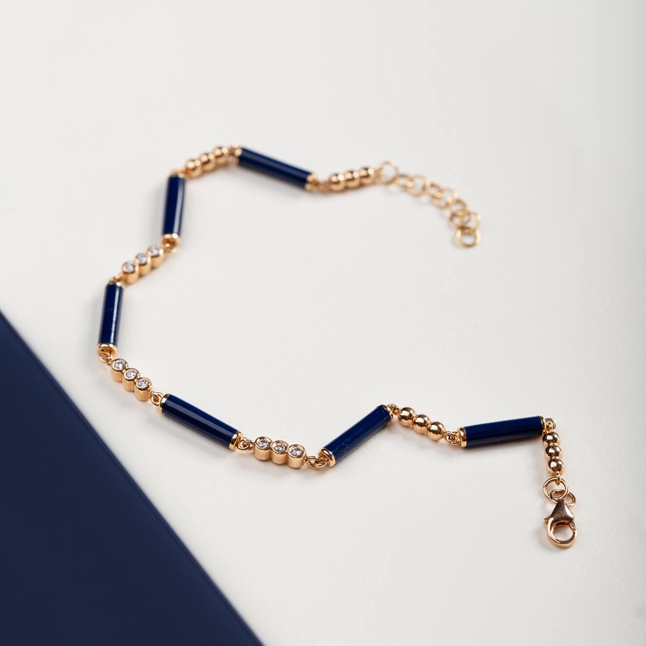 Bracelet with enamel and diamonds — Melina Fachidis (2)
