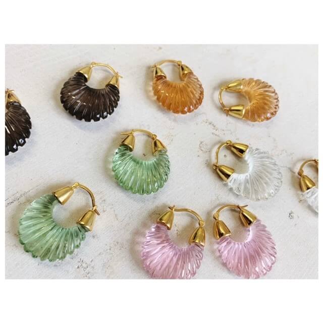 Ettienne Earrings Green — Melina Fachidis (3)