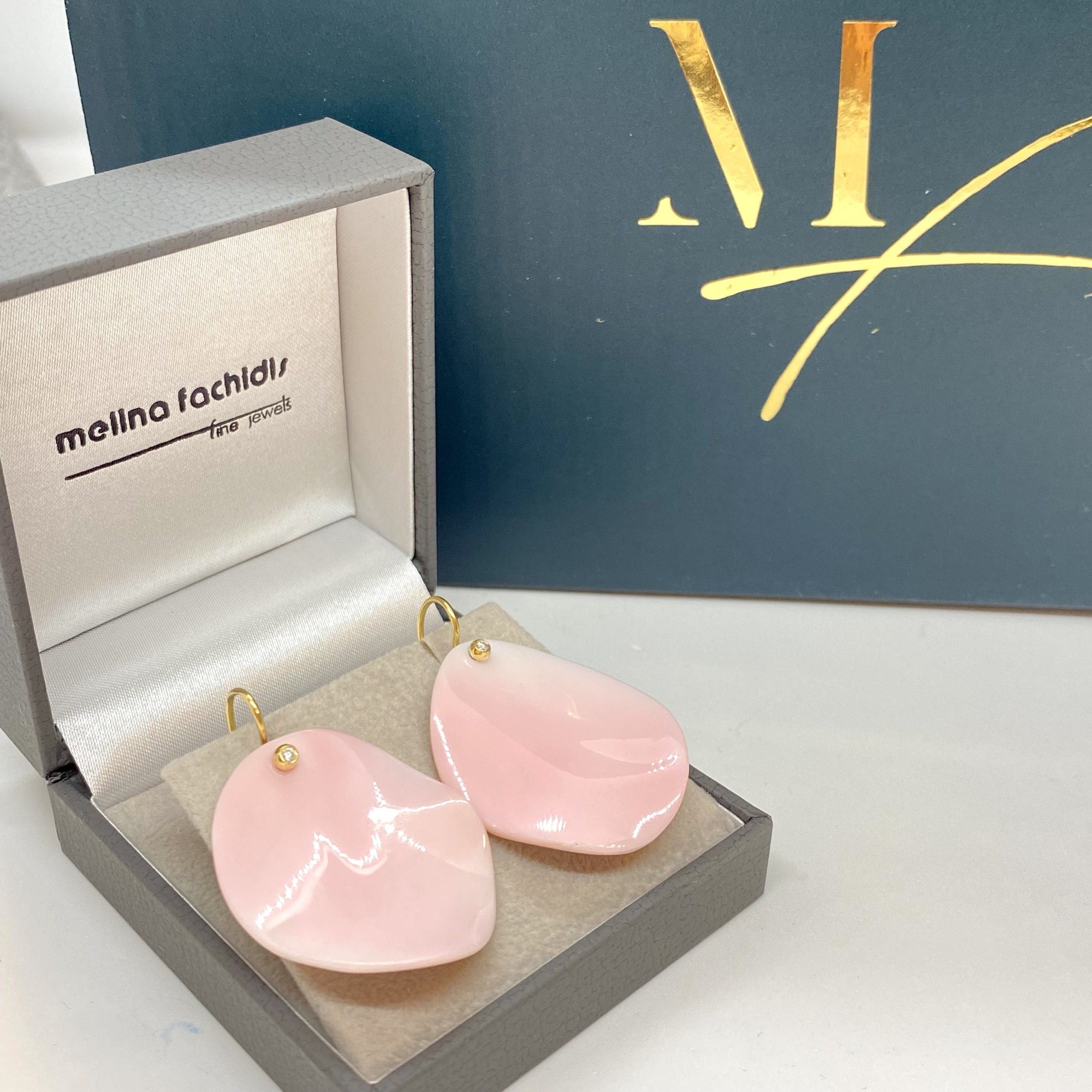 Rose petals earrings — Melina Fachidis (3)
