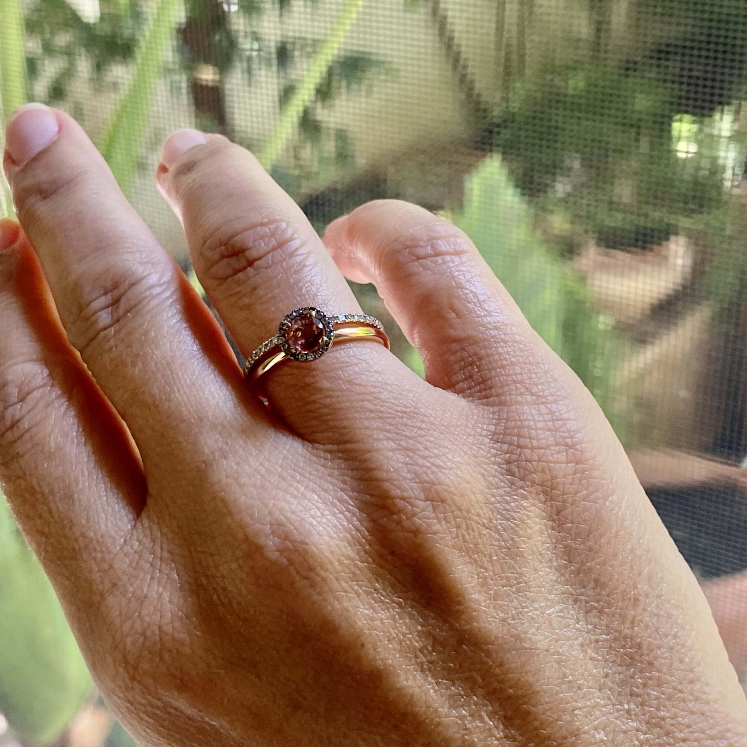 Pink tourmaline solitaire ring — Melina Fachidis (3)