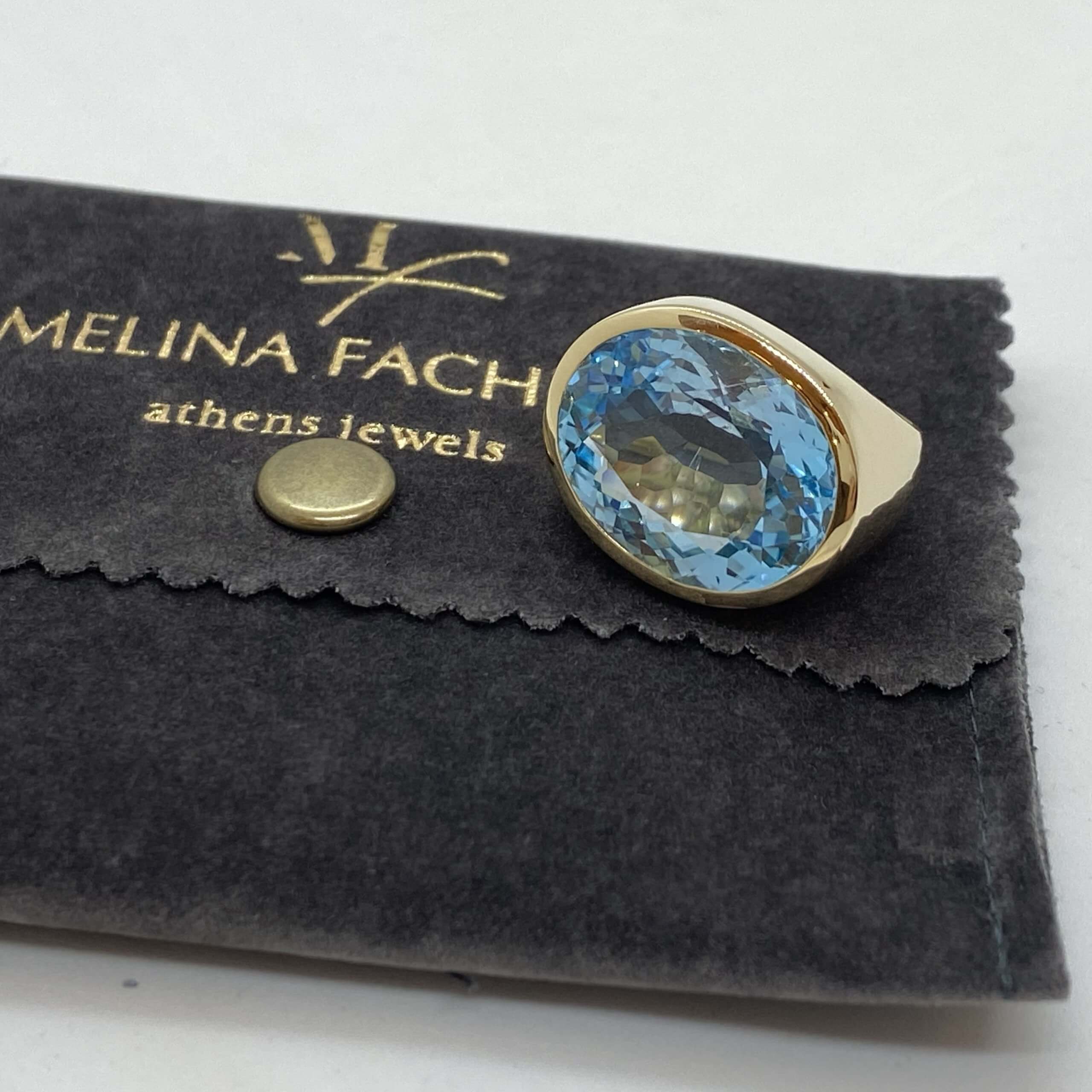 Blue topaz impressive ring — Melina Fachidis (2)