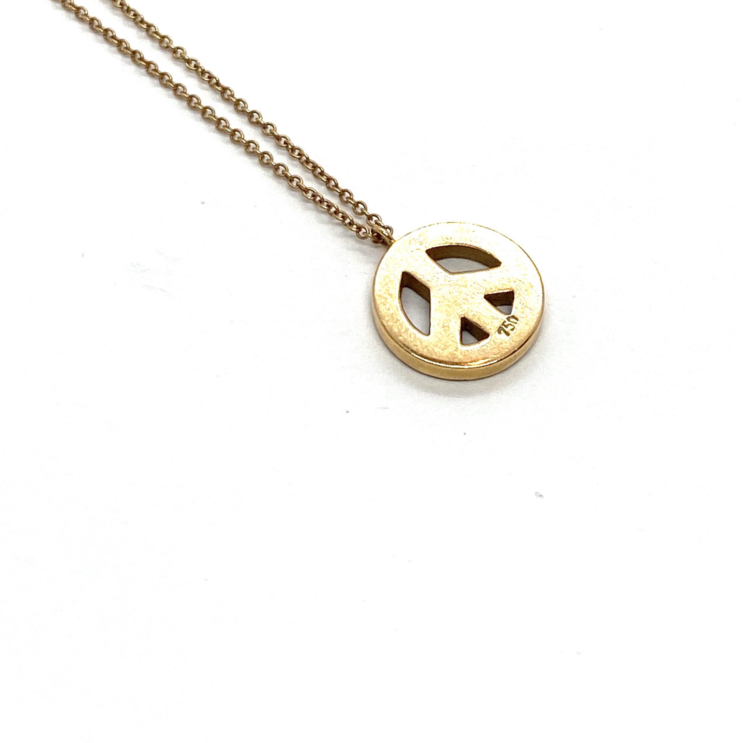 Brown diamonds peace symbol pendant — Melina Fachidis (3)
