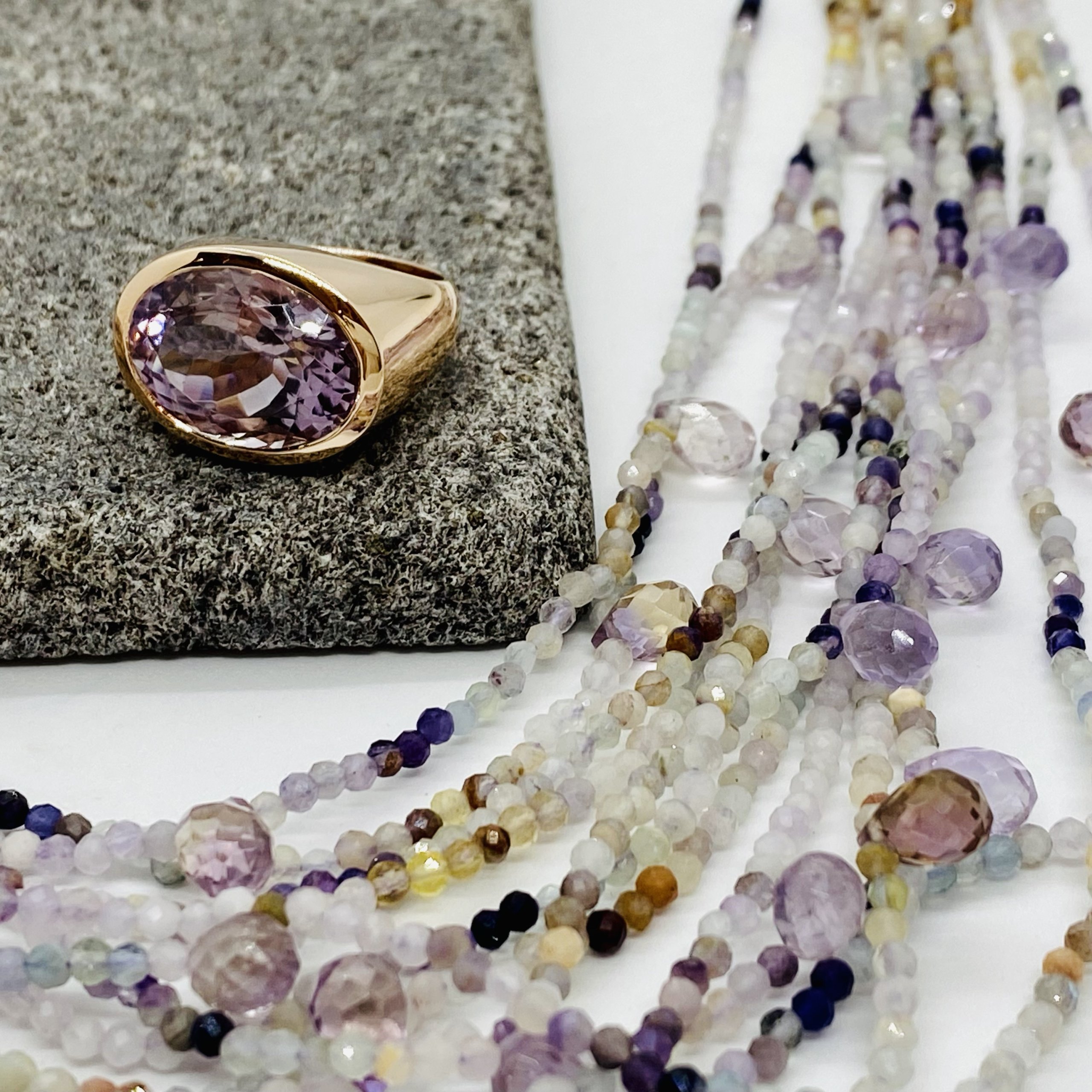 Oval amethyst statement ring — Melina Fachidis (4)
