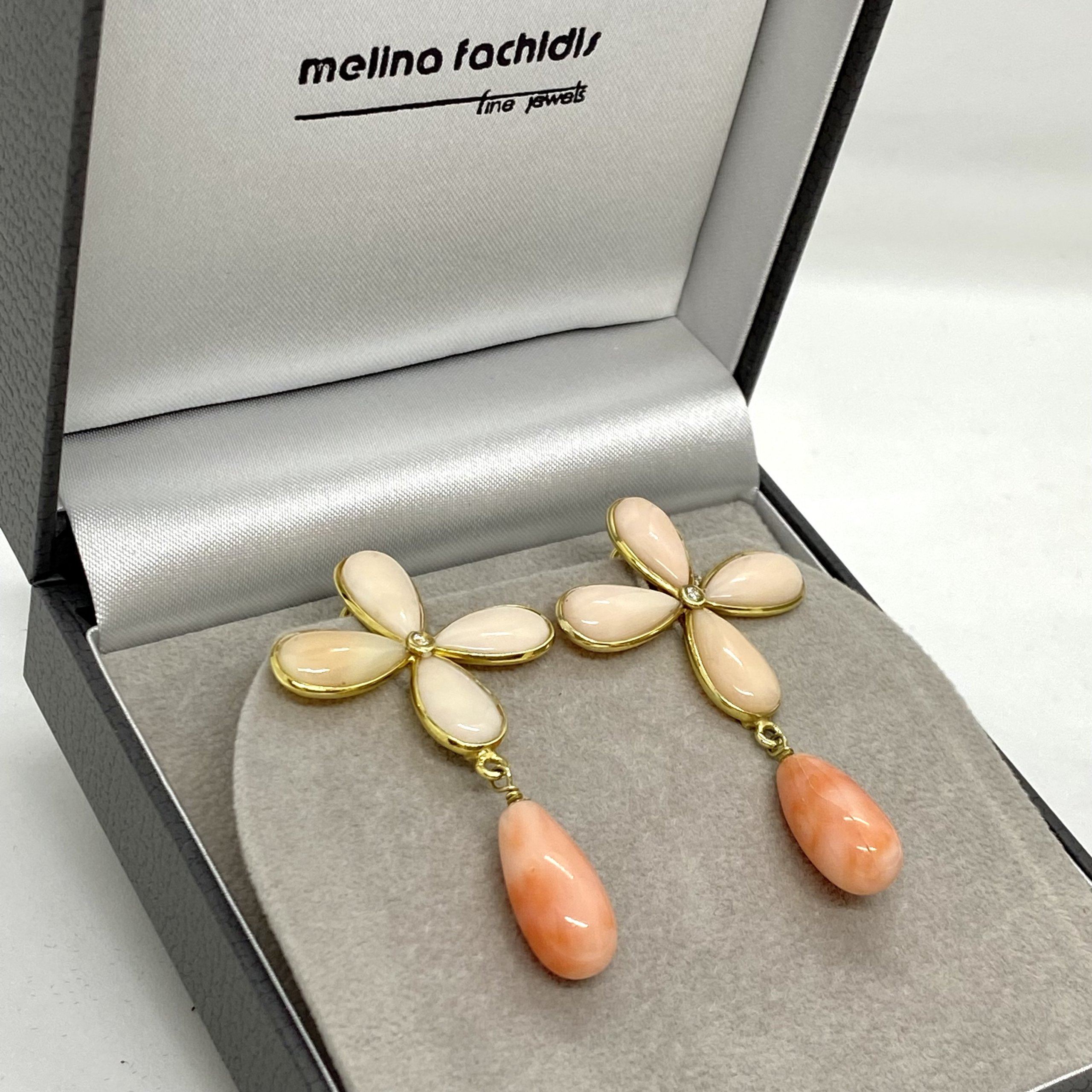 Pacific corals flower earrings — Melina Fachidis (3)
