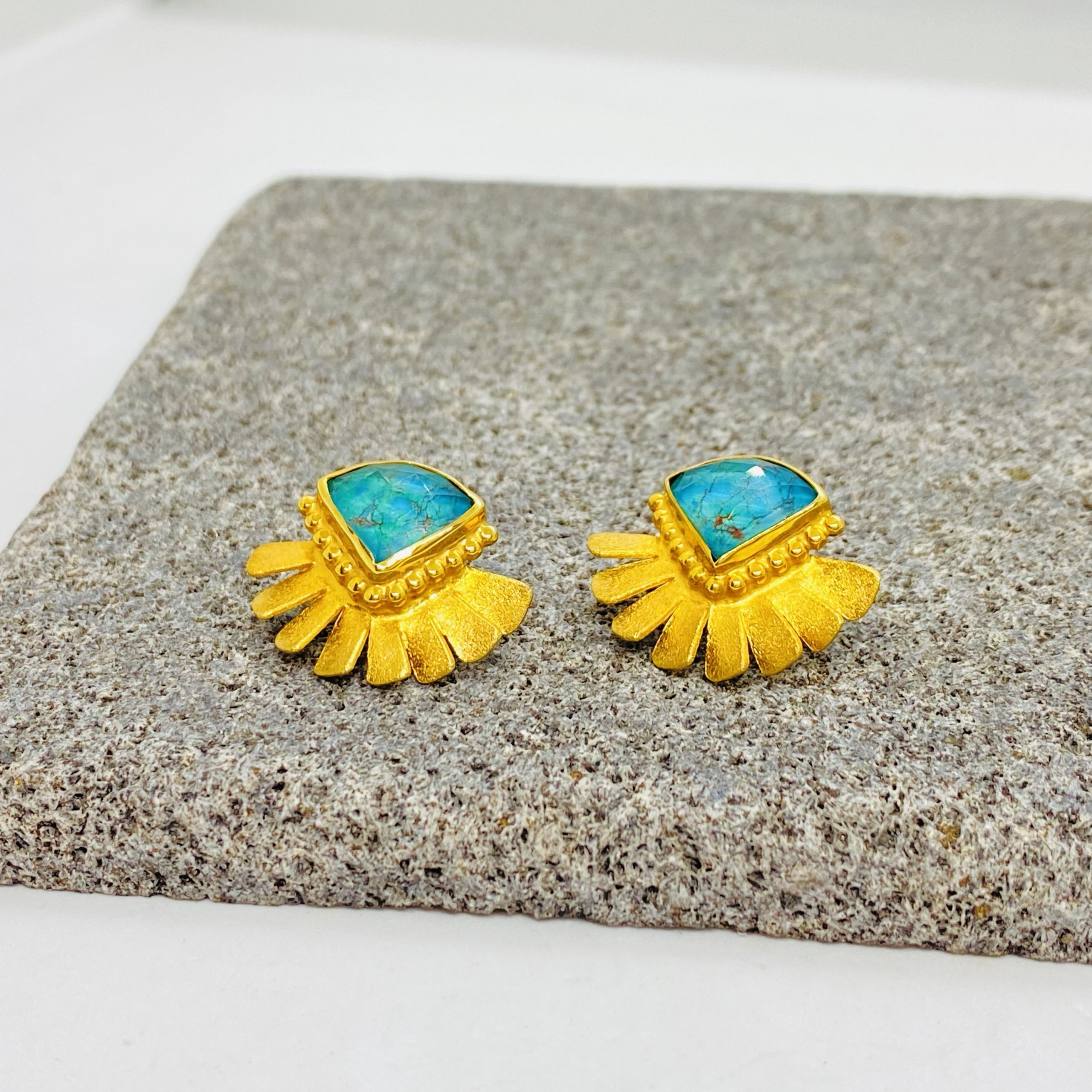 Sea and sun earring — Melina Fachidis (2)