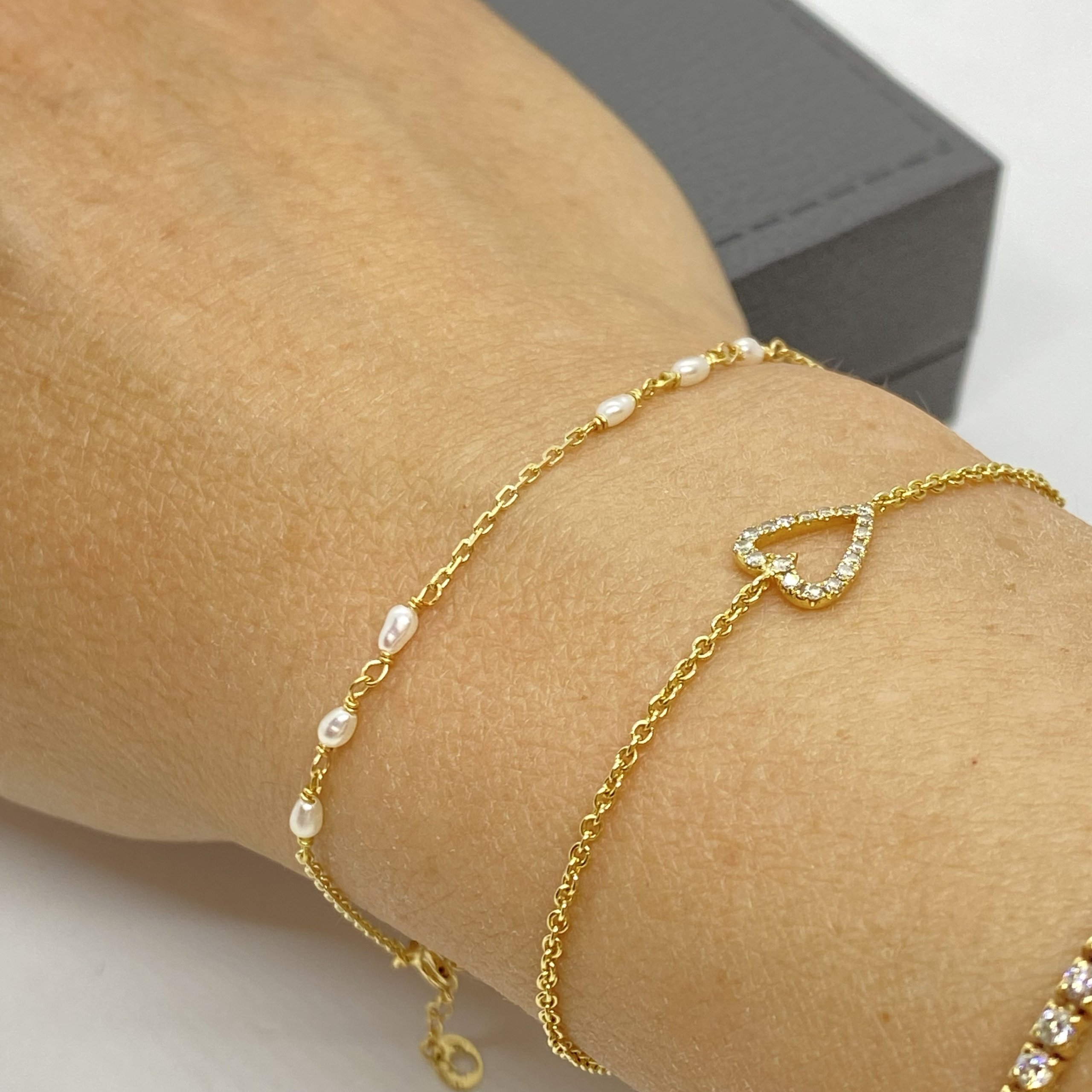 Pearl chain bracelet — Melina Fachidis (3)