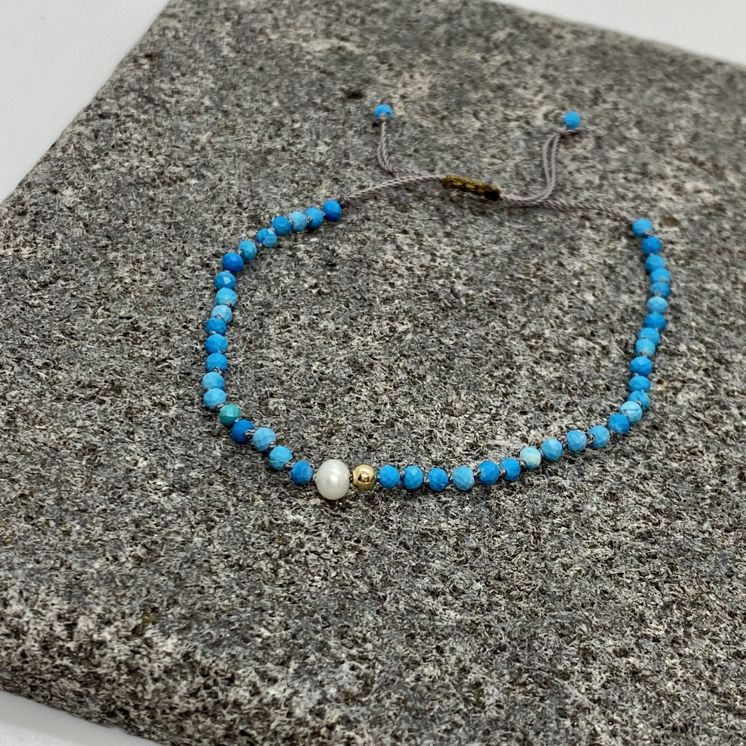 Turquoise summer bracelet — Melina Fachidis (2)