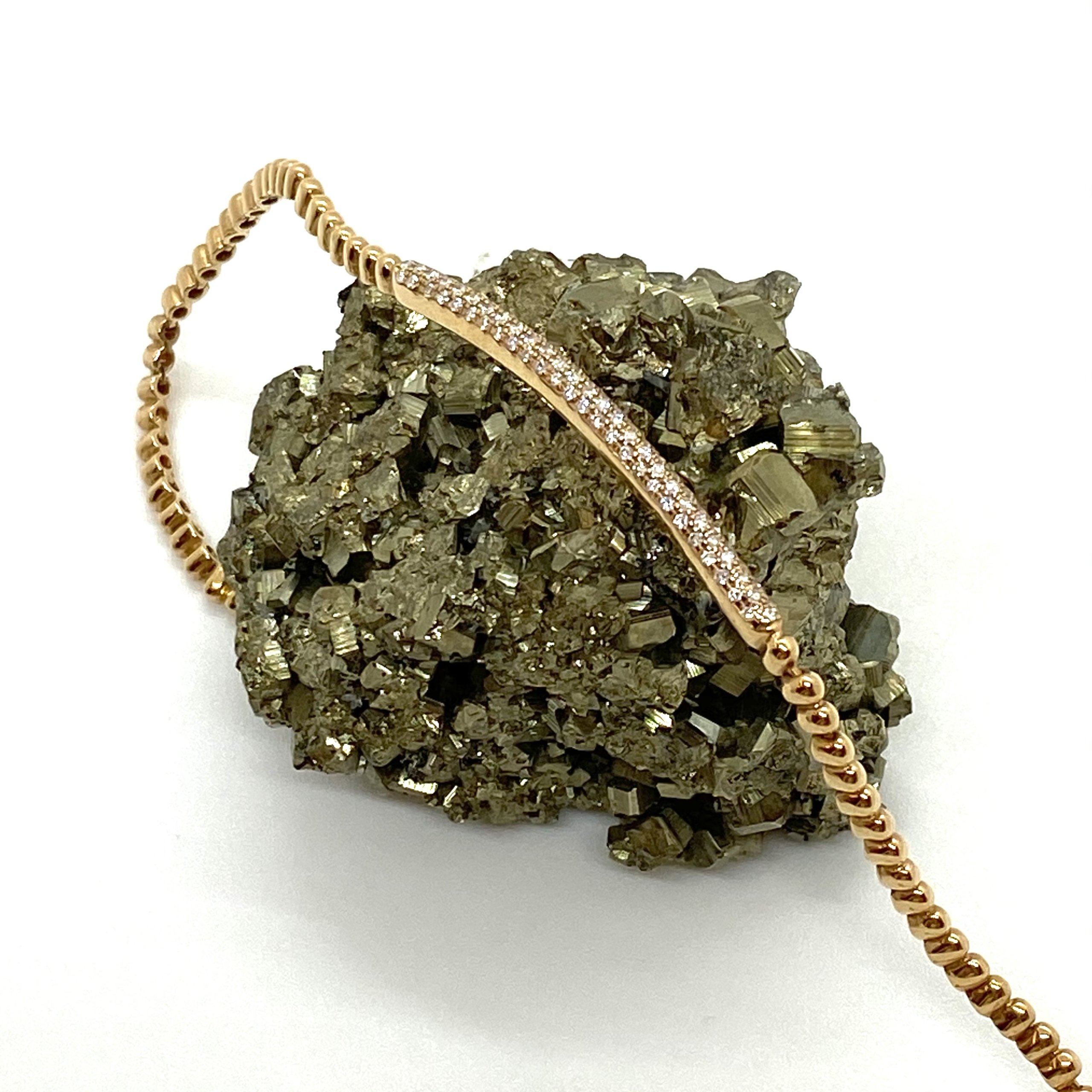 Dot chain diamond bracelet — Melina Fachidis (4)