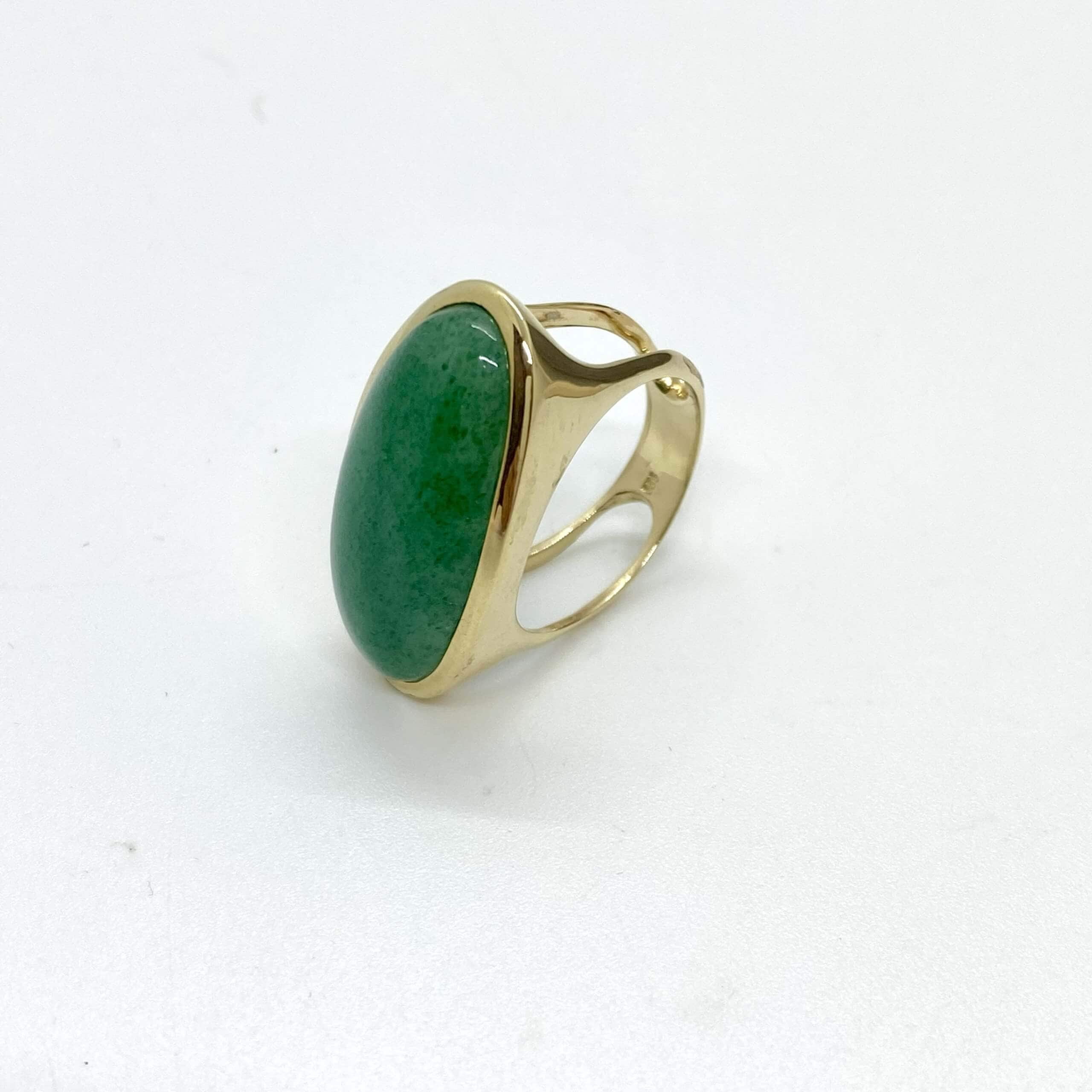 Aventurine quartz «Volax » ring — Melina Fachidis (2)