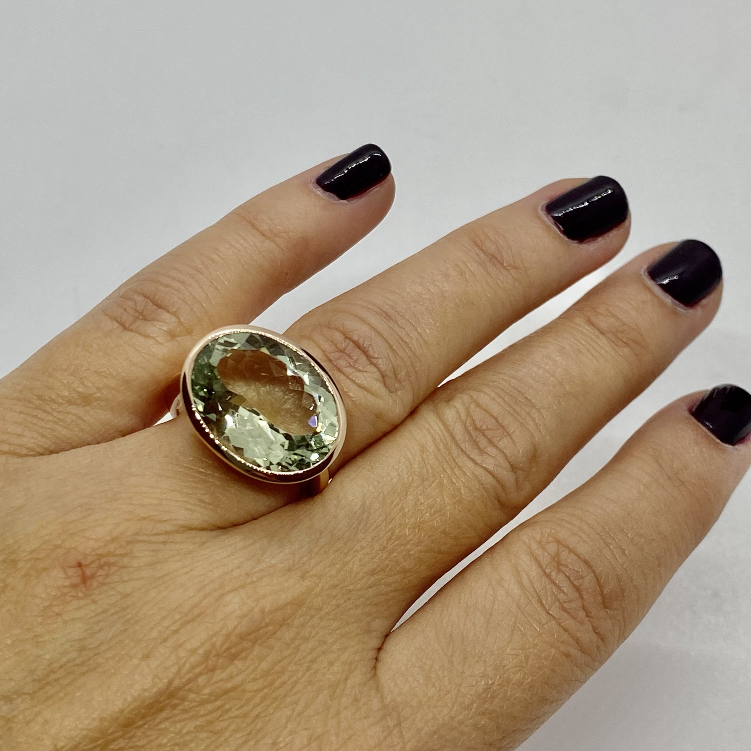 Huge oval green amethyst ring — Melina Fachidis (6)