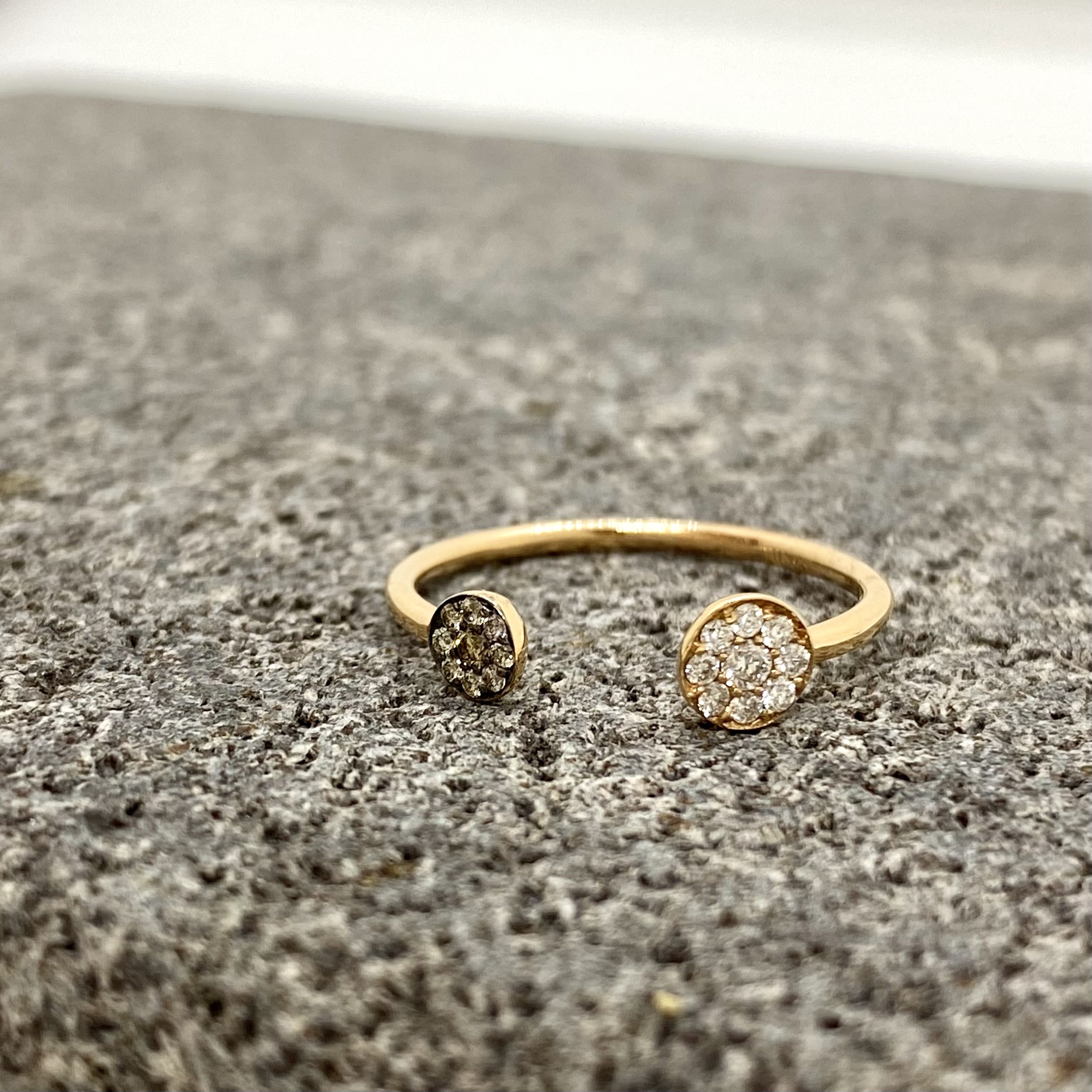 Double dot diamond ring — Melina Fachidis (7)
