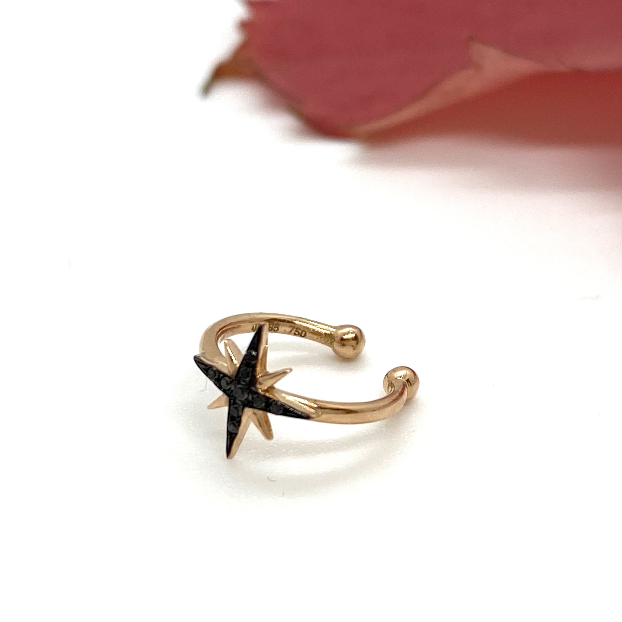 Wrap cuff single star earring — Melina Fachidis (4)