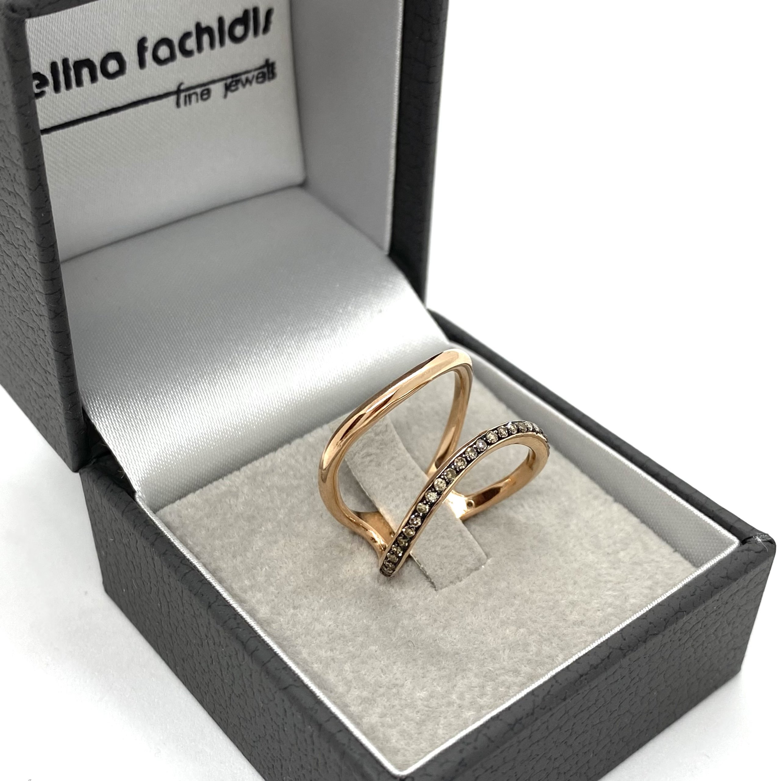Double line diamond ring — Melina Fachidis (6)