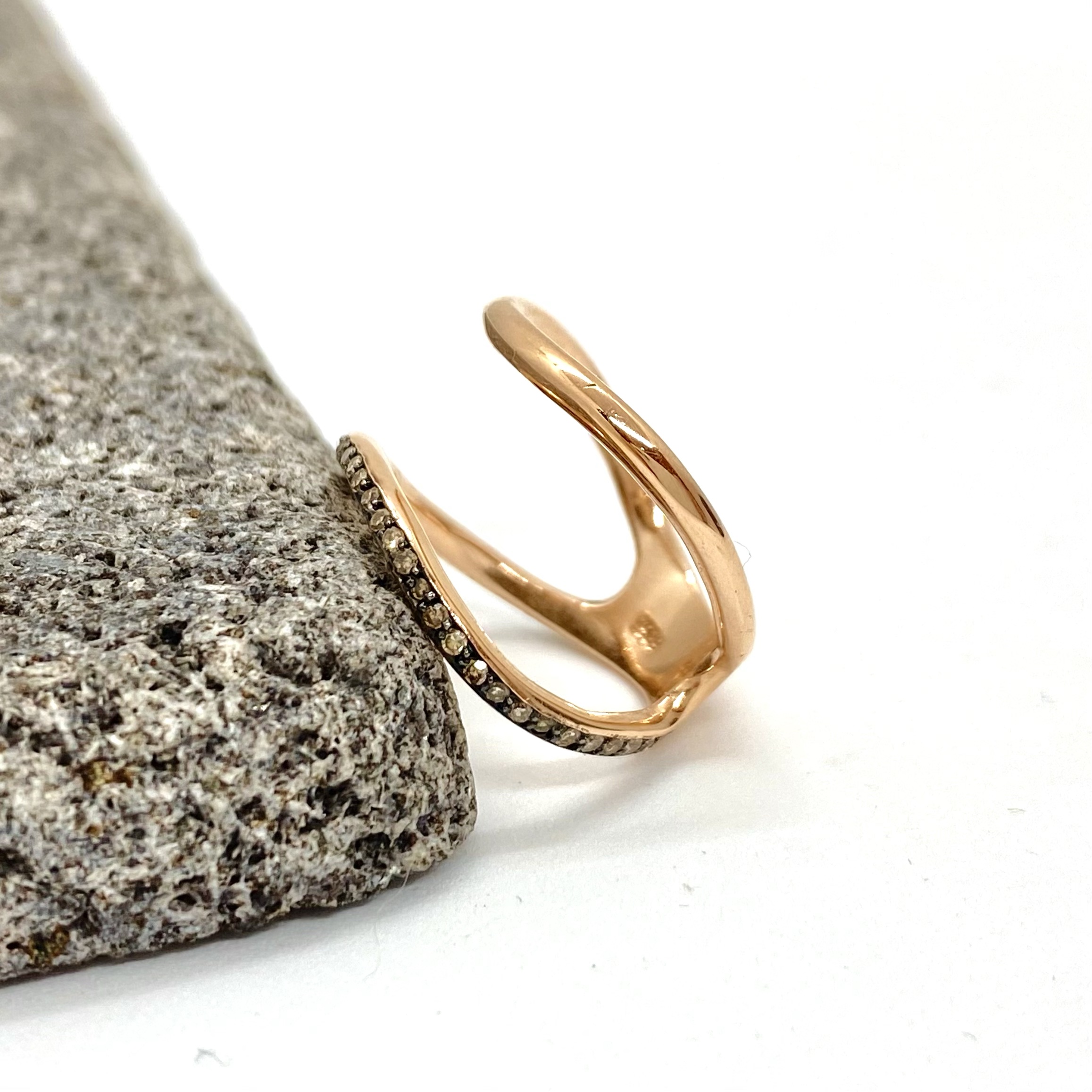Double line diamond ring — Melina Fachidis (4)