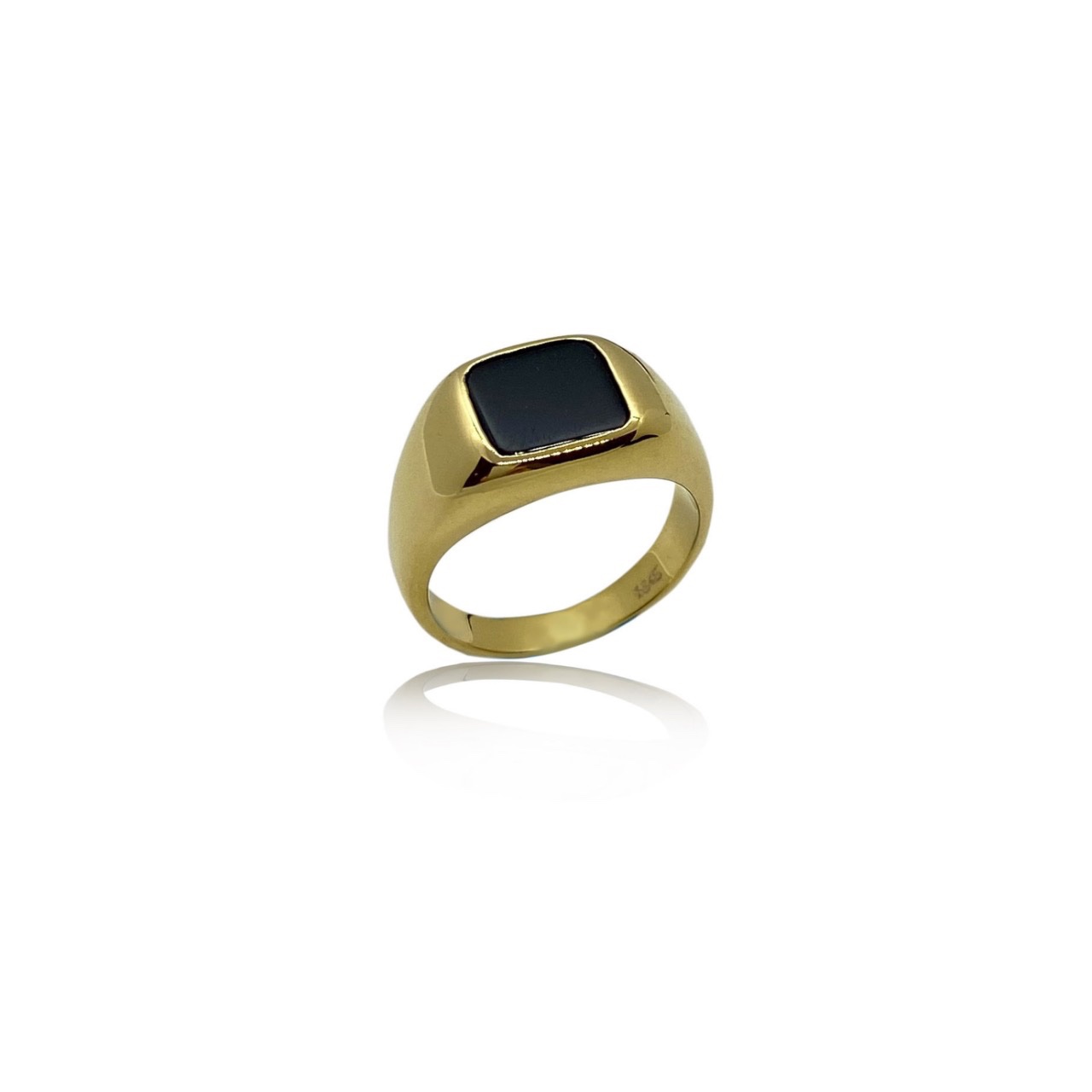Men’s black onyx signet ring — Melina Fachidis (4)