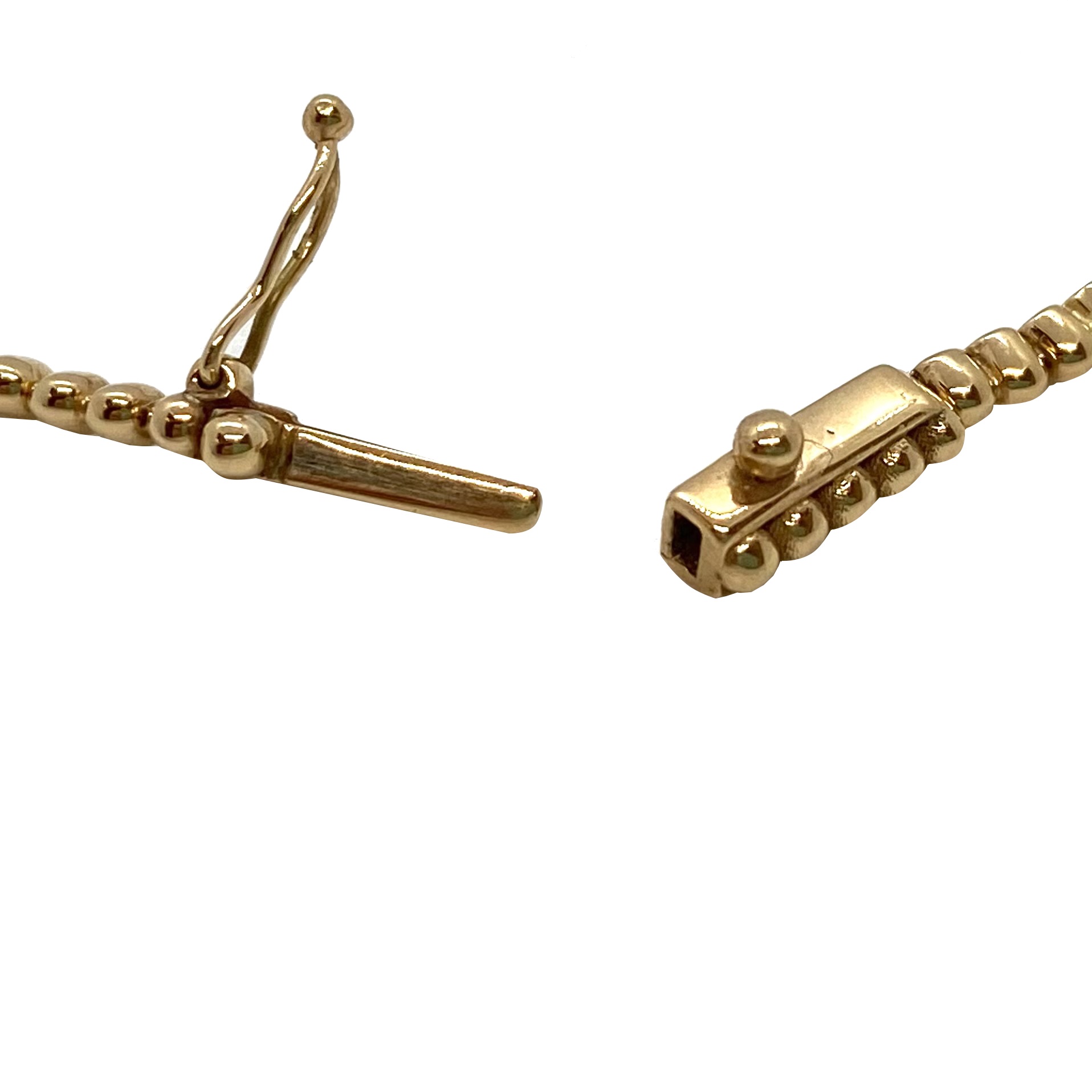 Dot chain diamond bracelet — Melina Fachidis (5)