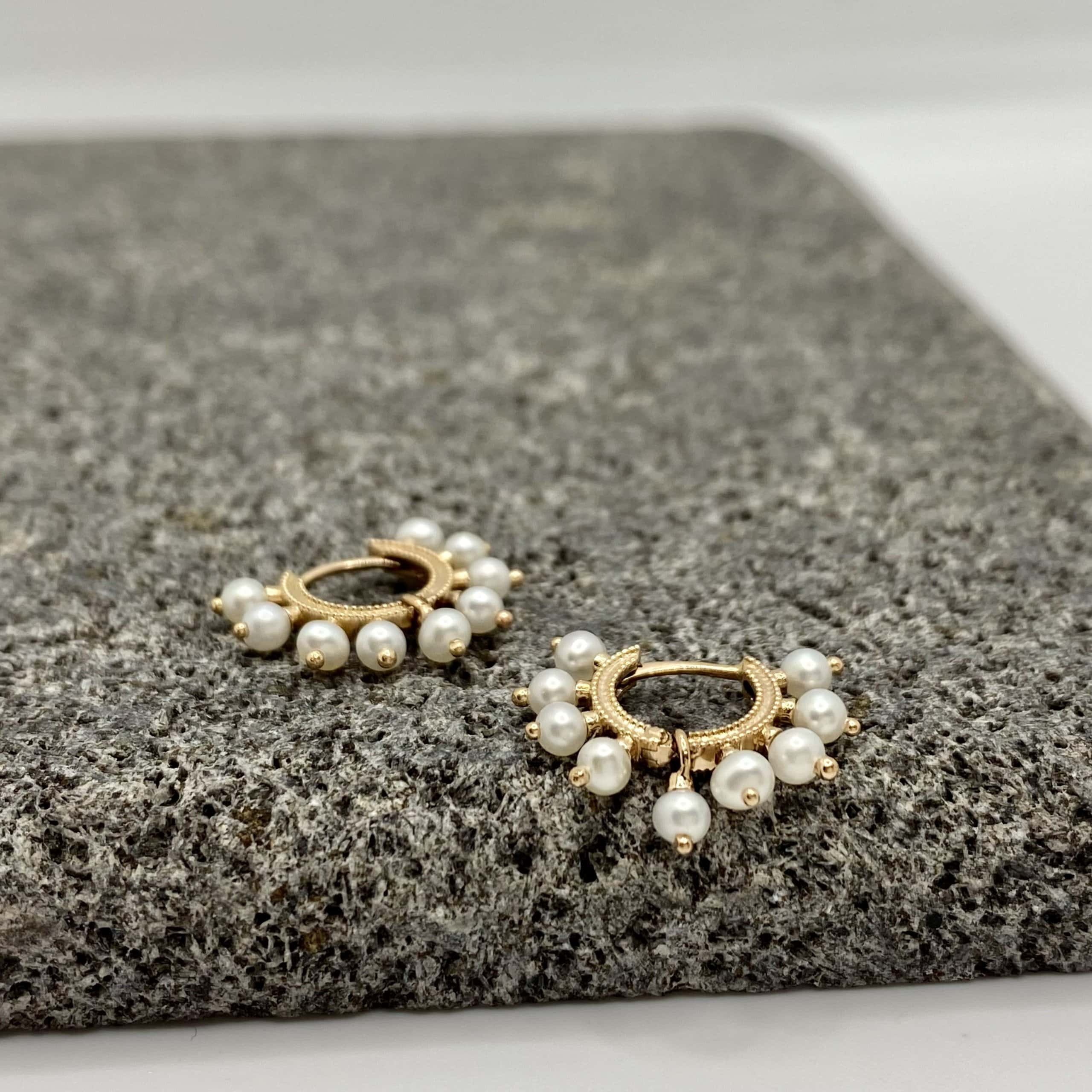 Pearl small hoops — Melina Fachidis (7)