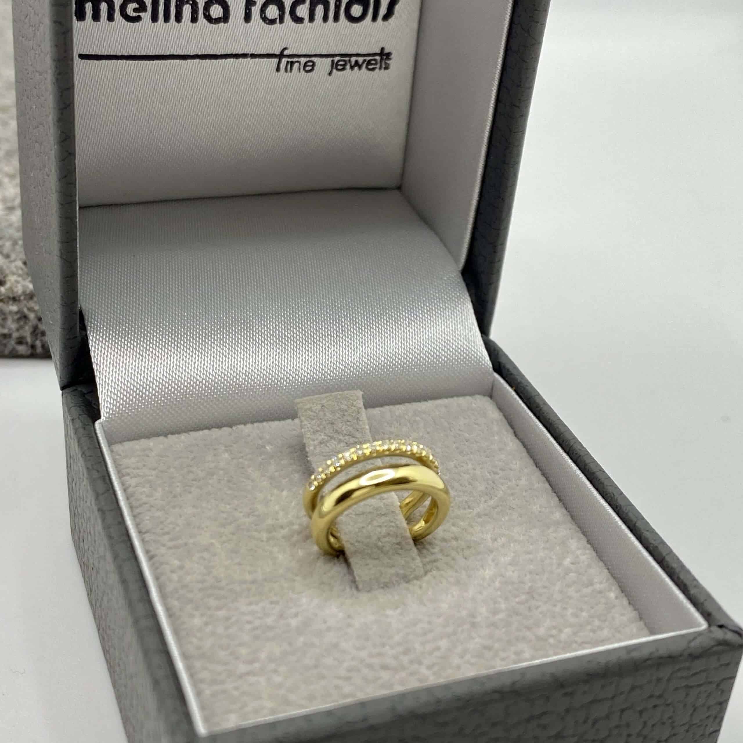 Bold cuff earring with diamonds — Melina Fachidis (5)