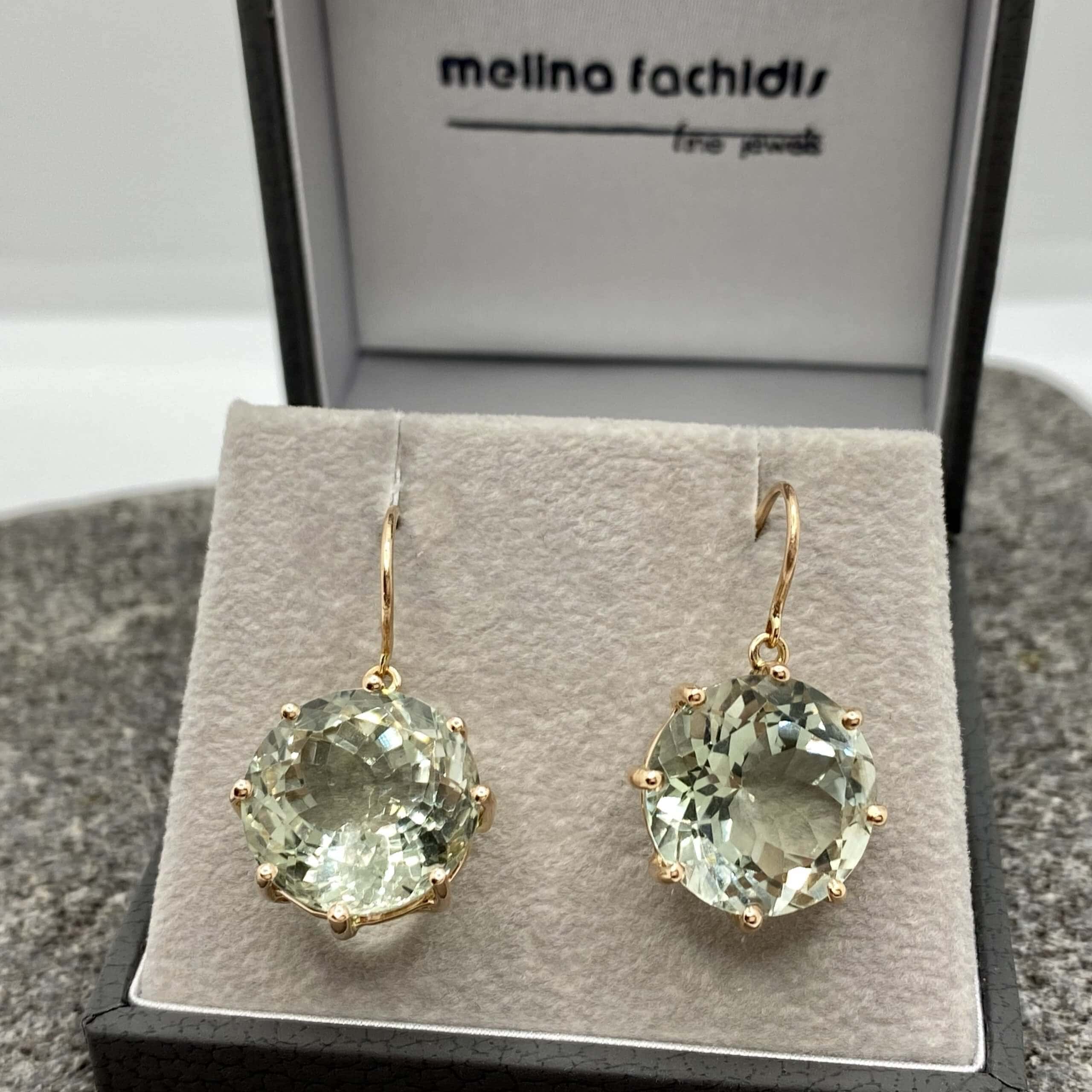 Green amethyst drop earrings — Melina Fachidis (4)