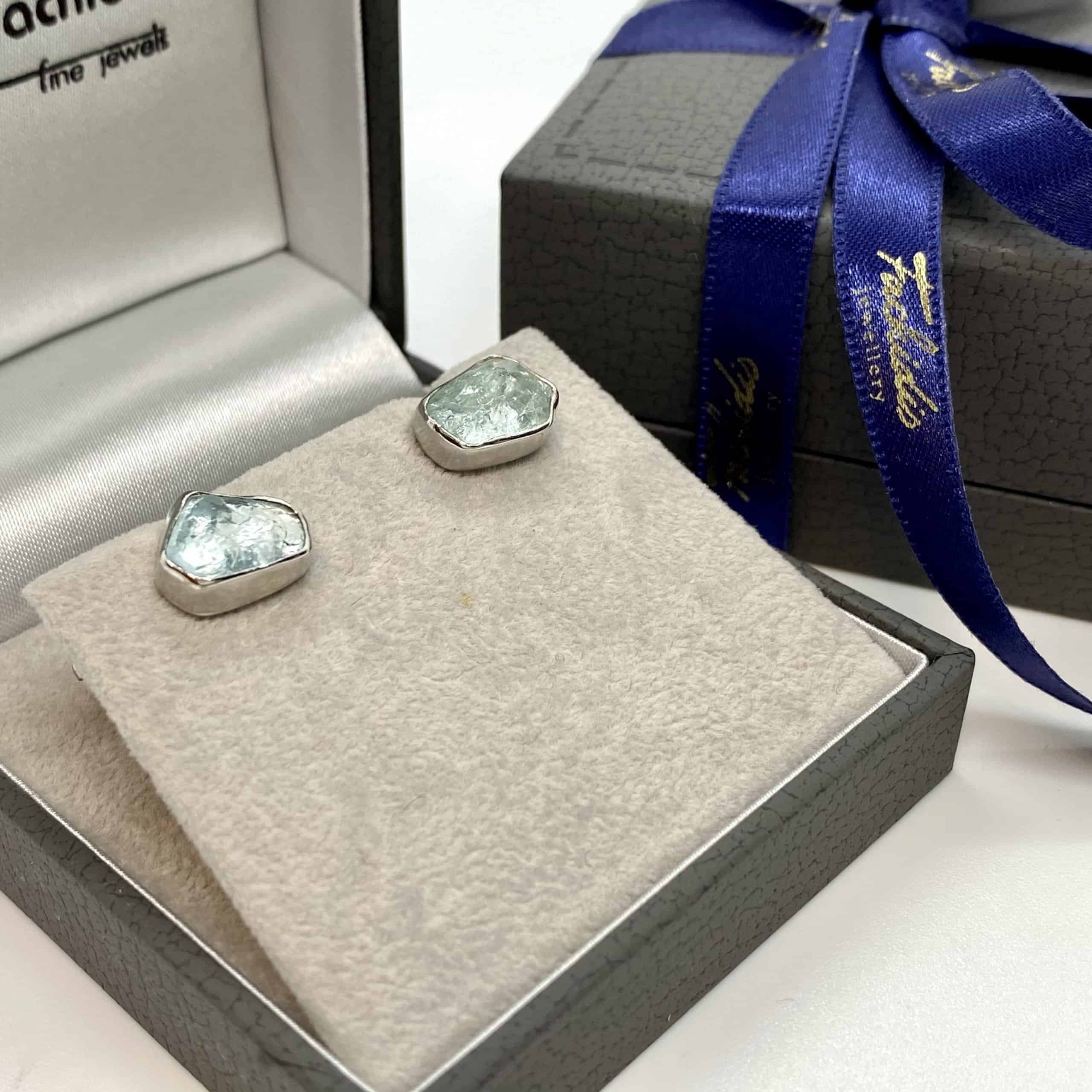 Aquamarine cufflinks — Melina Fachidis (4)