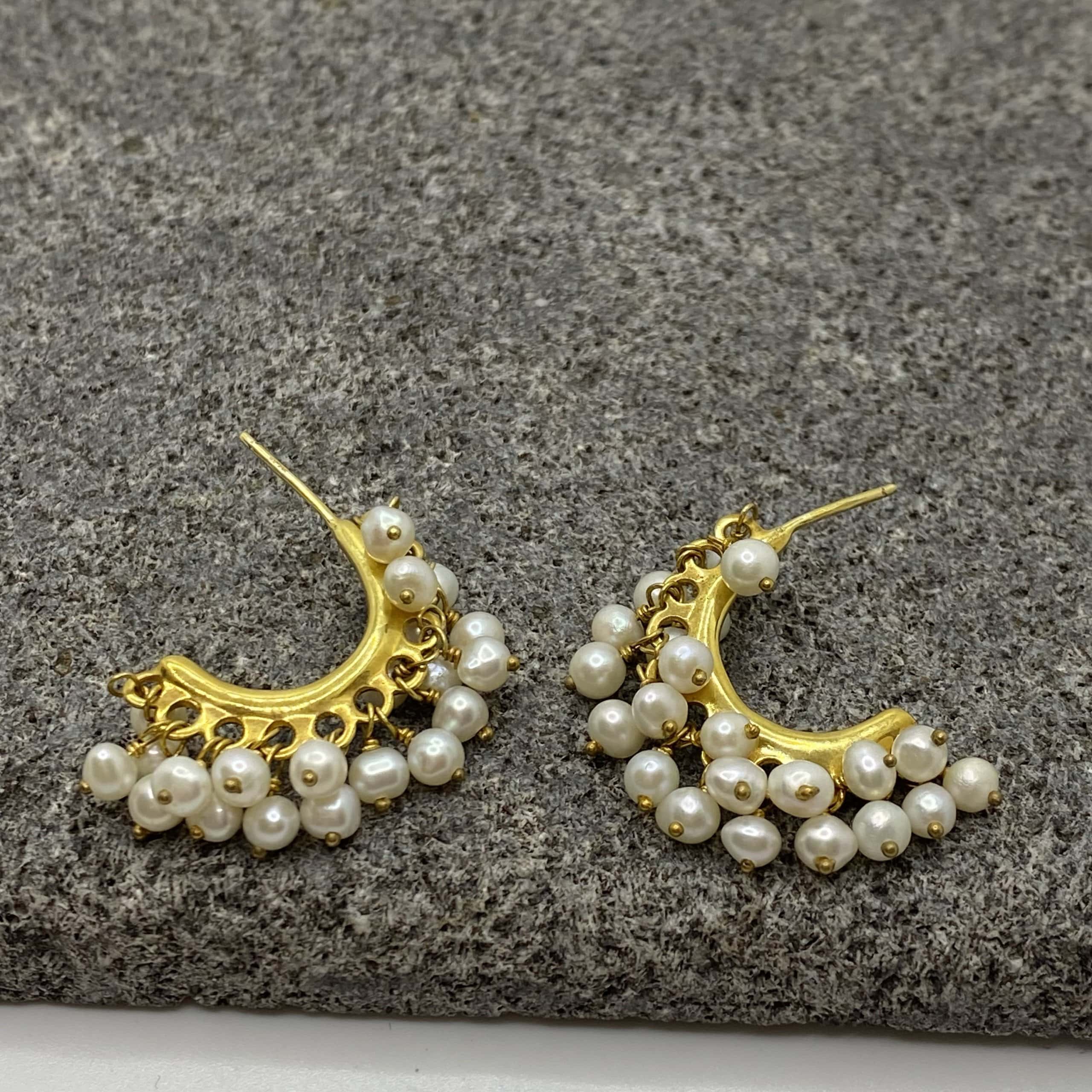 Pearl half hoops — Melina Fachidis (4)