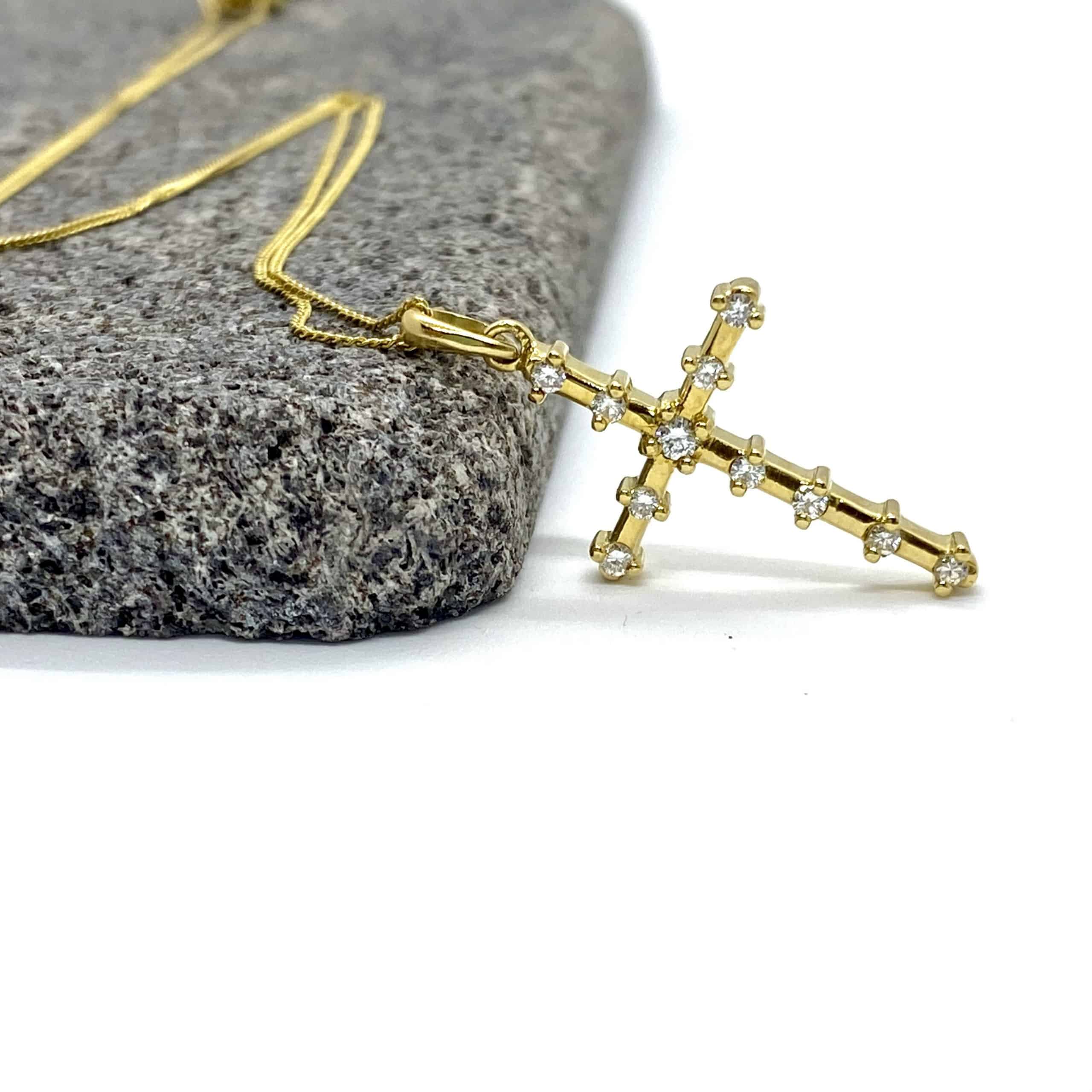 11 diamonds orthodox gold cross — Melina Fachidis (4)