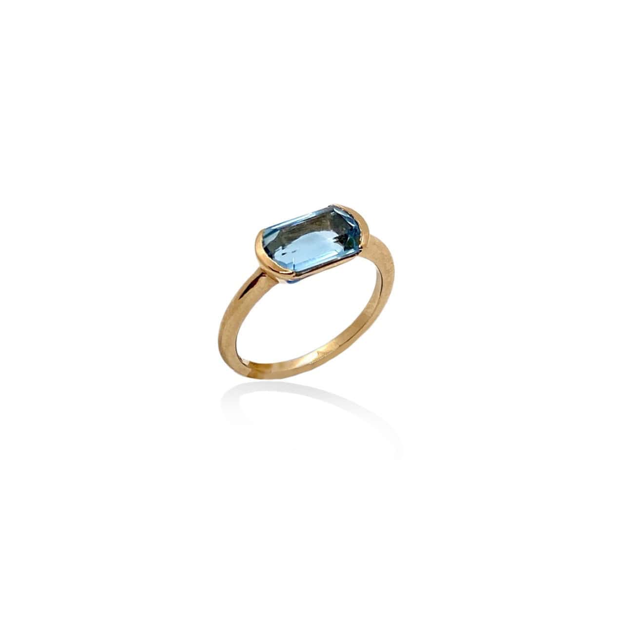 Blue topaz one stone ring — Melina Fachidis (3)