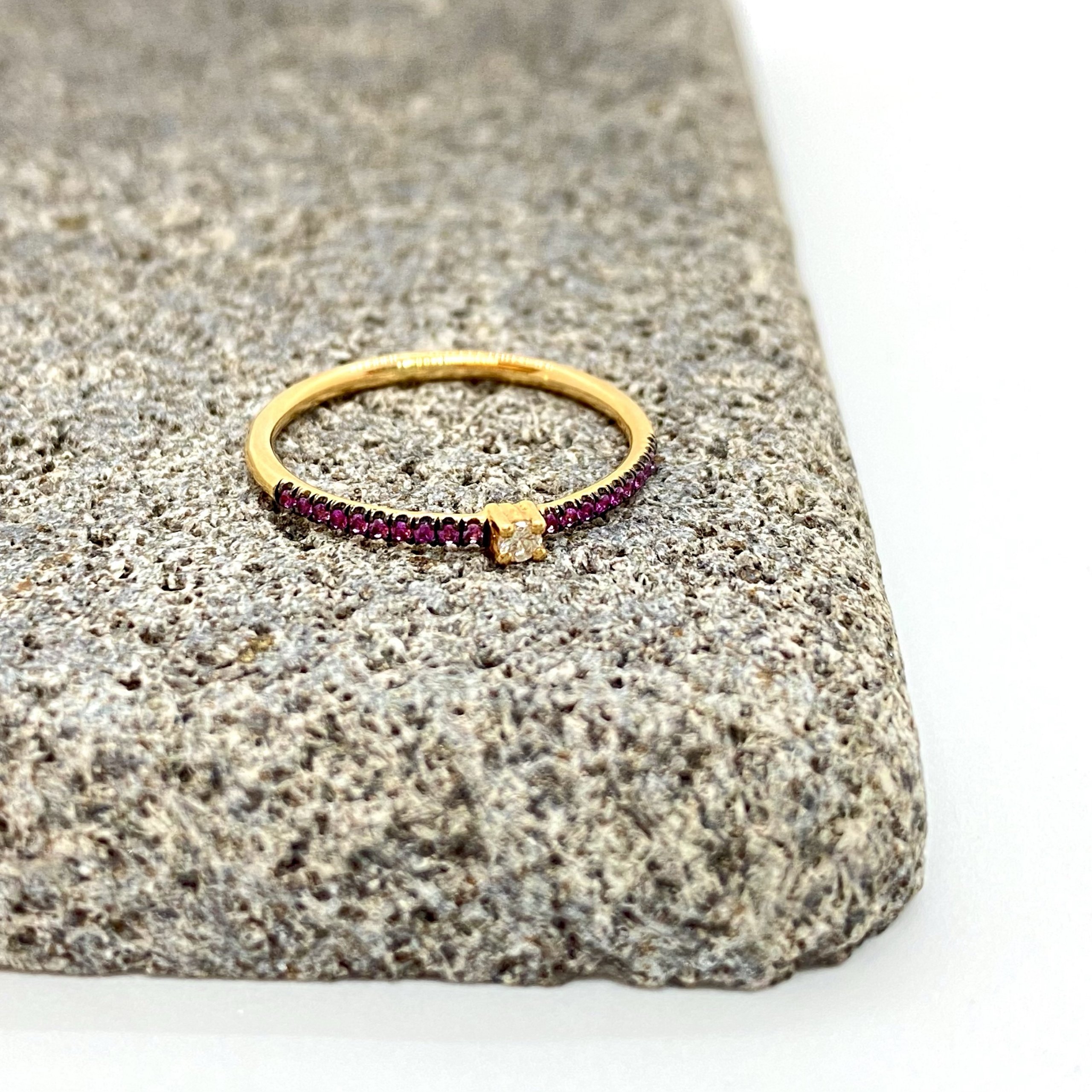 Pink sapphires and diamond band — Melina Fachidis (3)