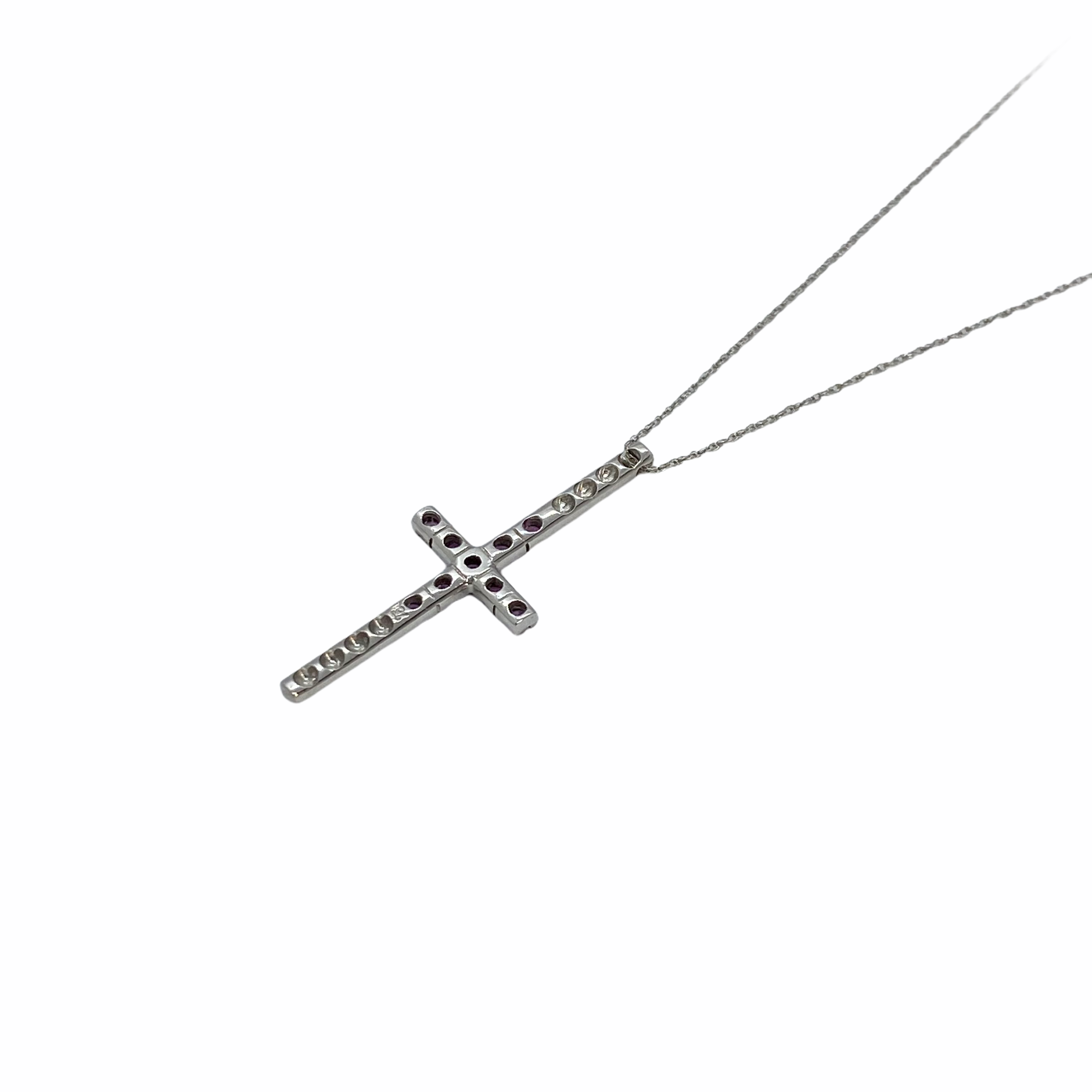 Pink sapphire minimal cross — Melina Fachidis (3)