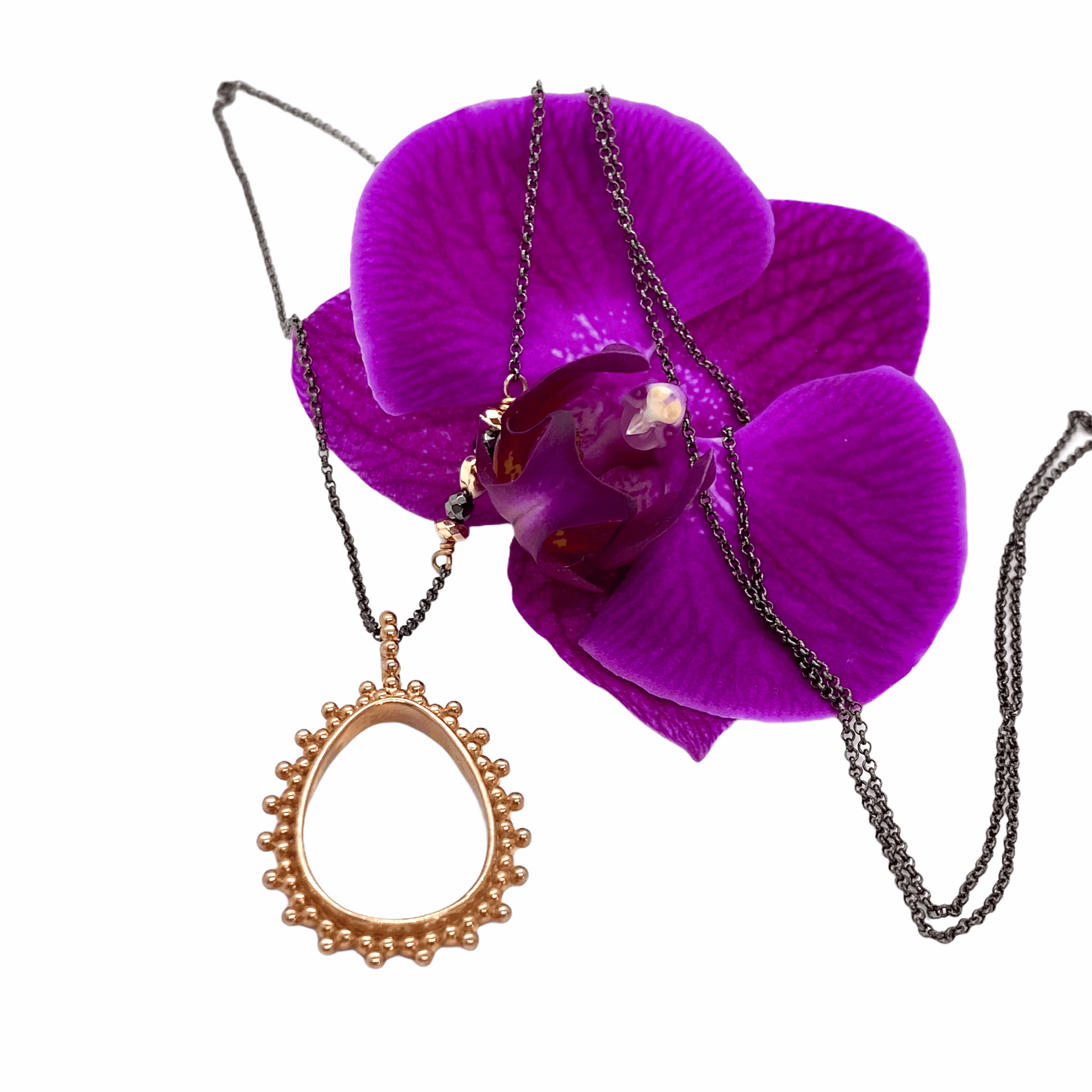 Grained egg shaped Easter pendant — Melina Fachidis (3)