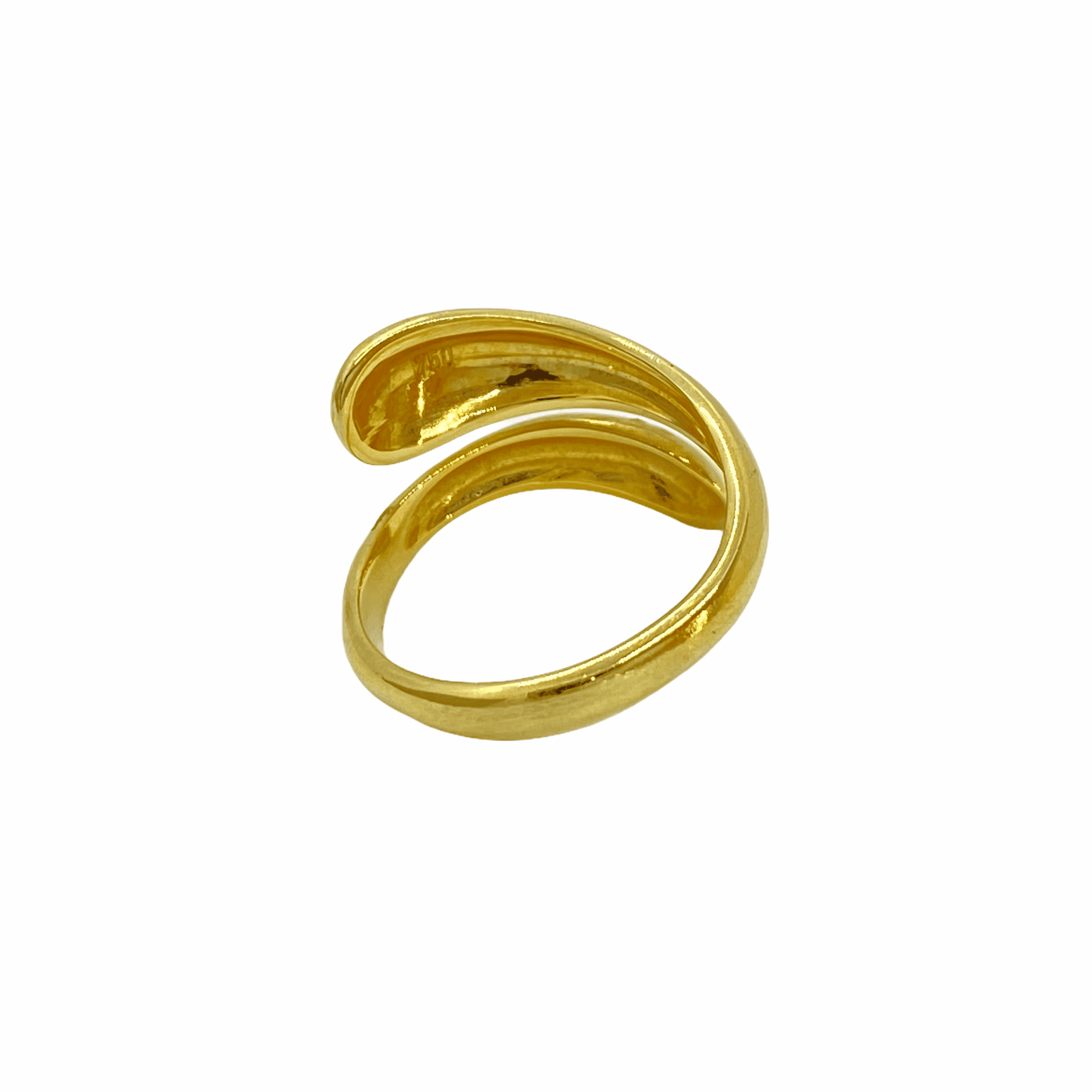 Croisé chevalier two drops ring — Melina Fachidis (3)