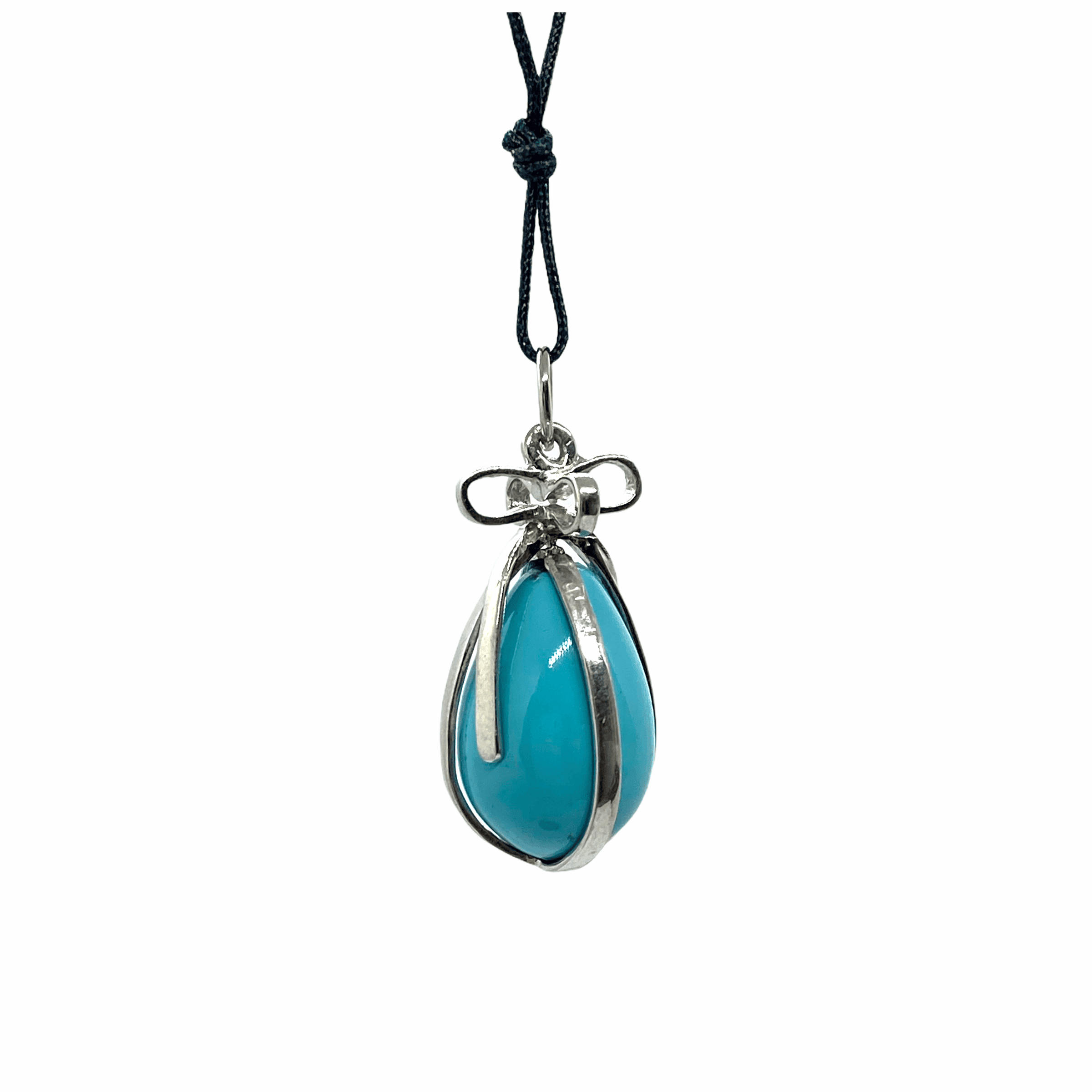 Turquoise egg pendant — Melina Fachidis (5)