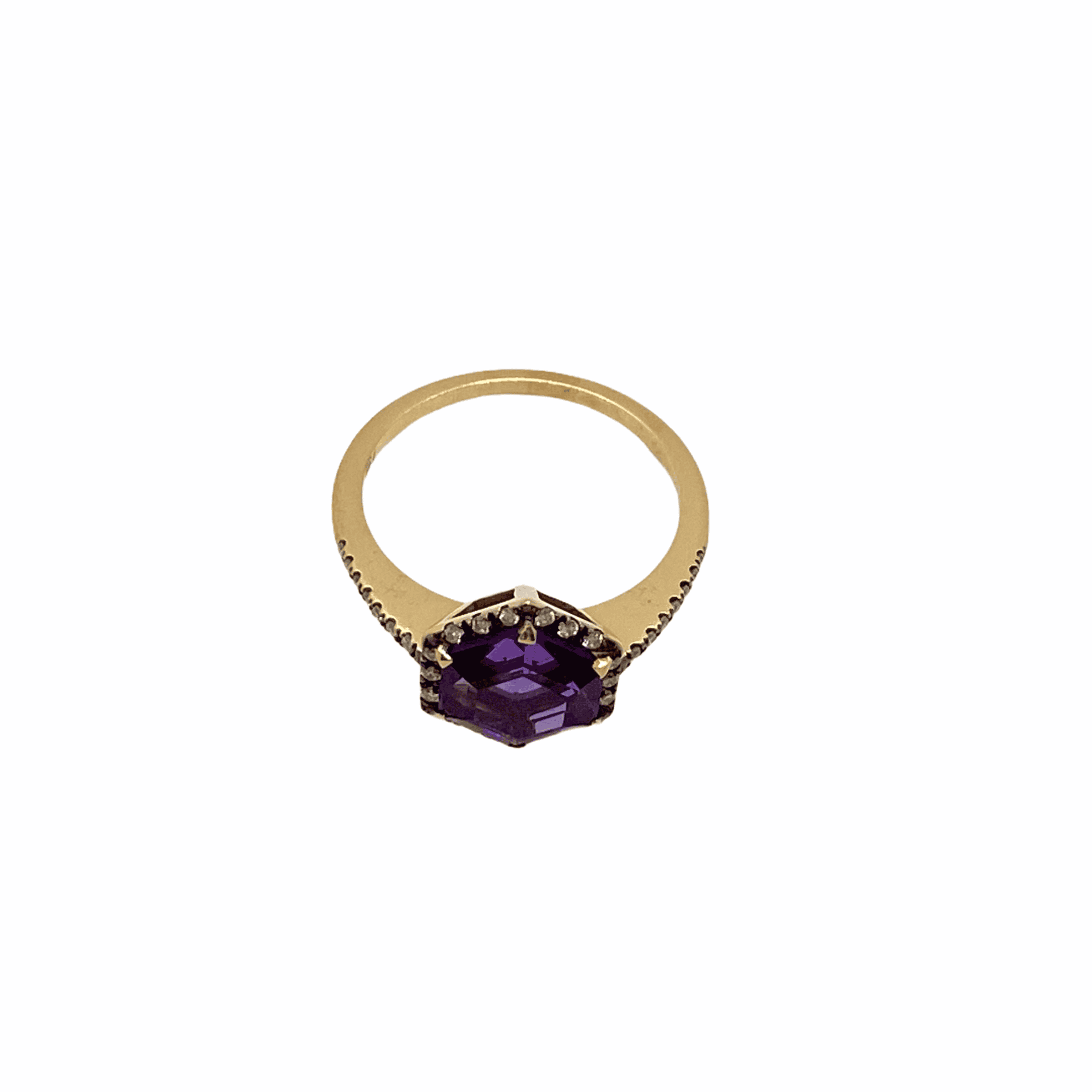 Hexagonal amethyst ring — Melina Fachidis (5)