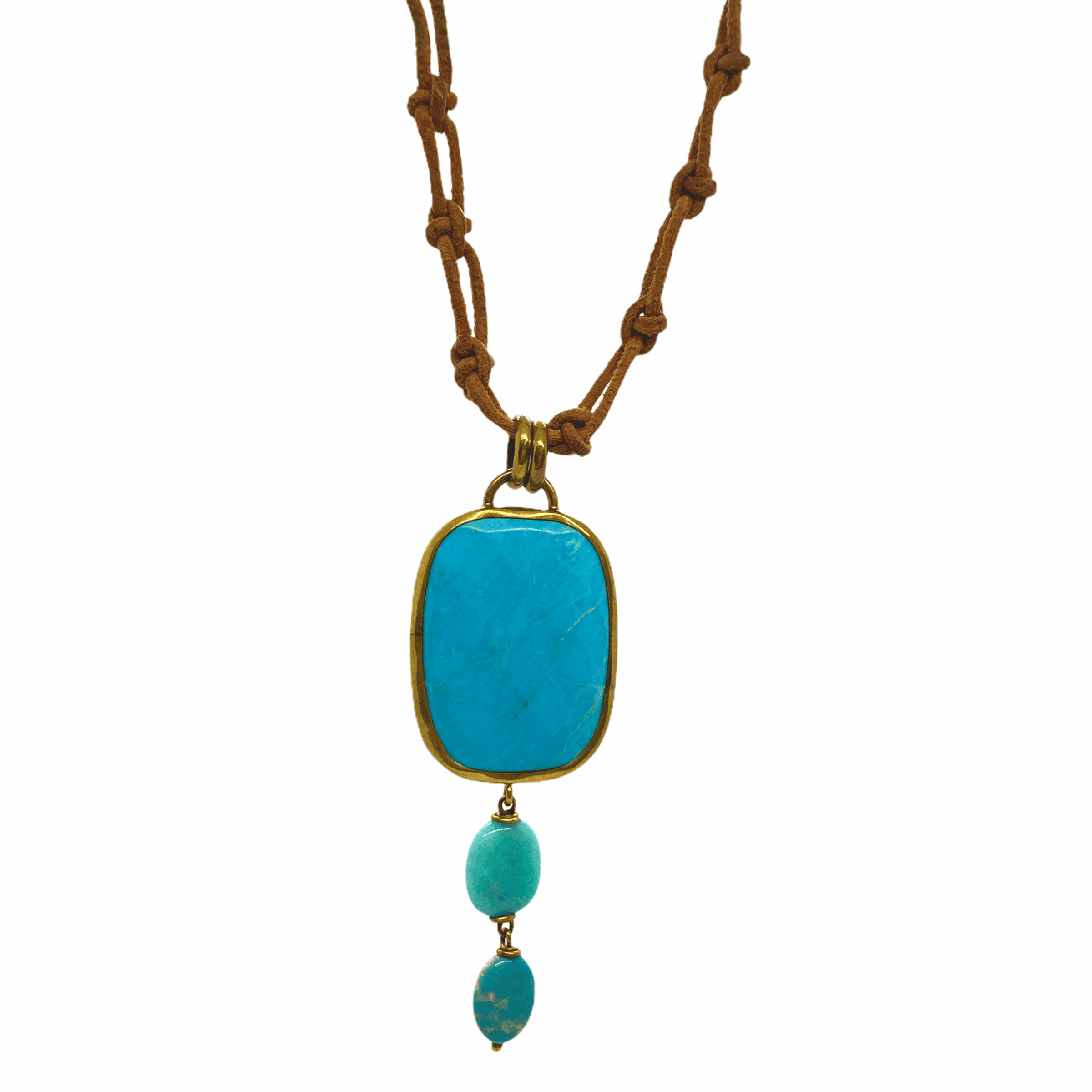 Howlite-Amazonite necklace — Melina Fachidis