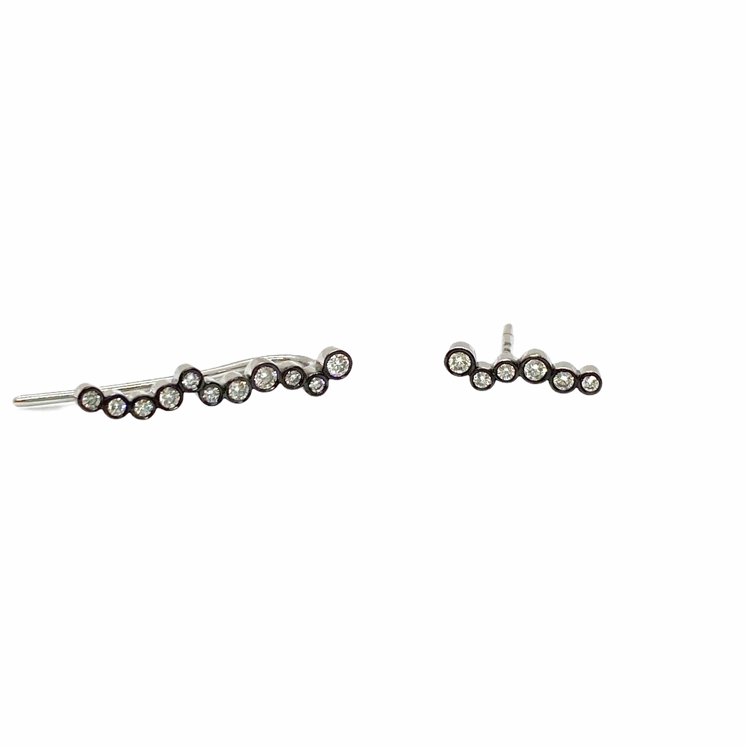 Climber 11 diamond single earring — Melina Fachidis (4)