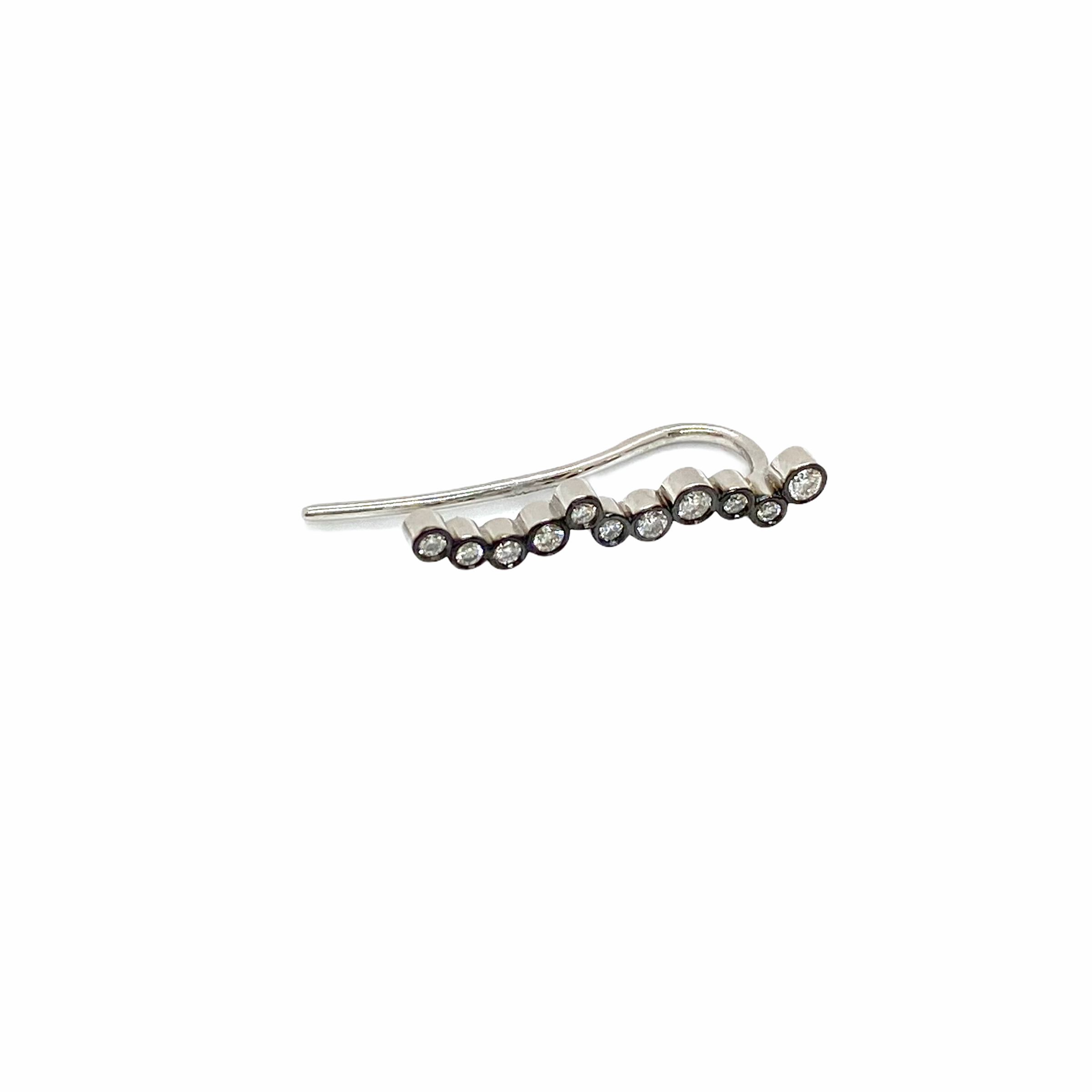Climber 11 diamond single earring — Melina Fachidis (3)