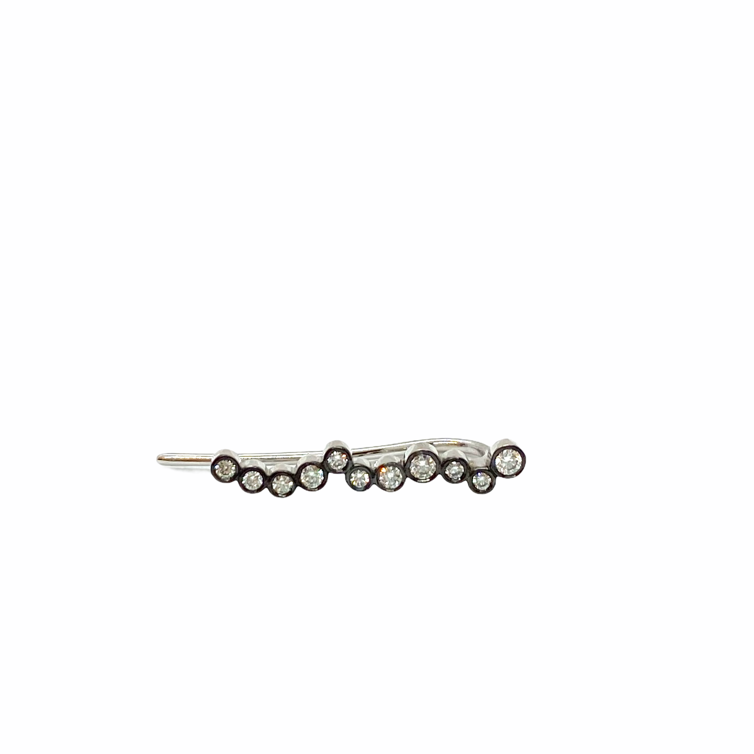 Climber 11 diamond single earring — Melina Fachidis (2)