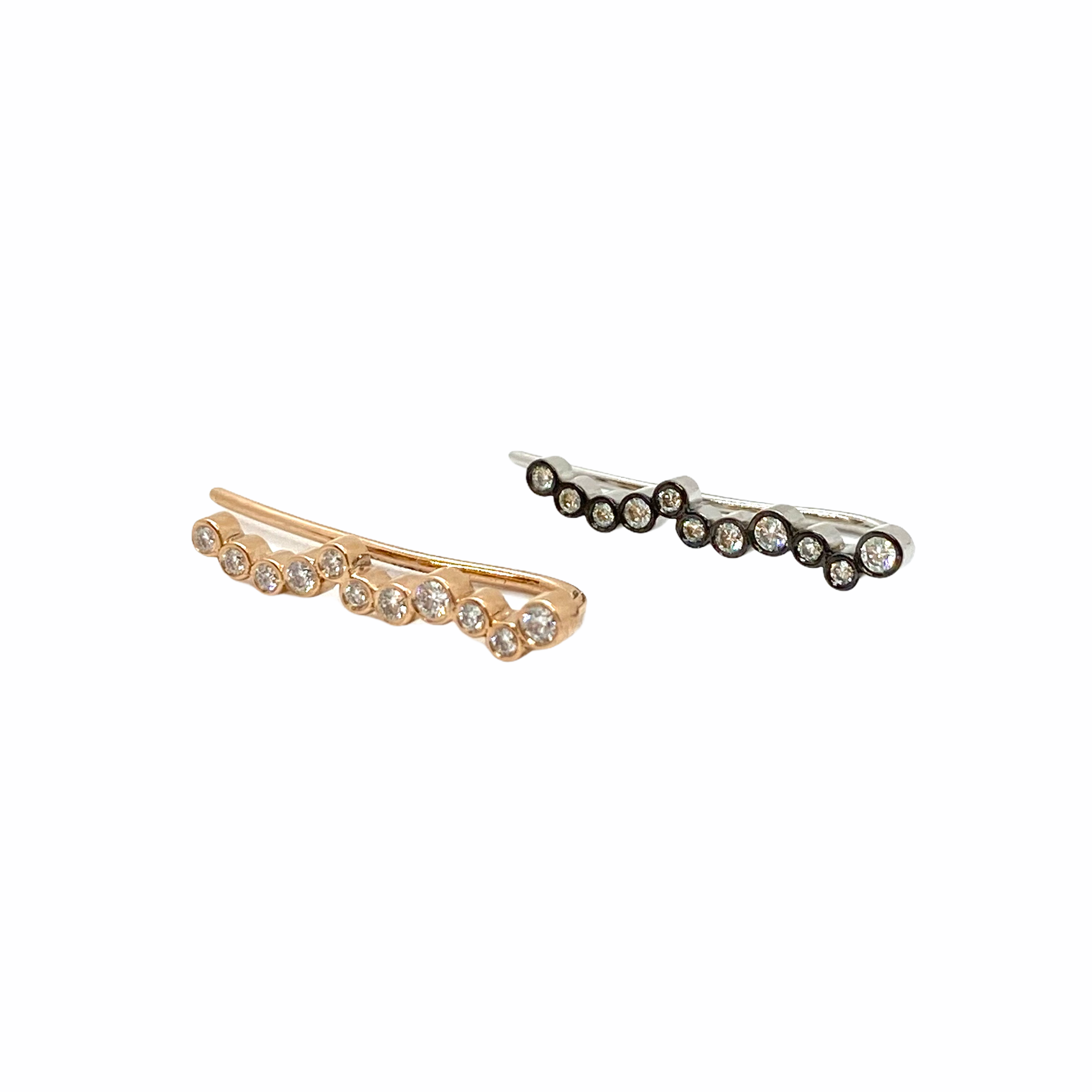 Climber 11 diamond single earring — Melina Fachidis (6)